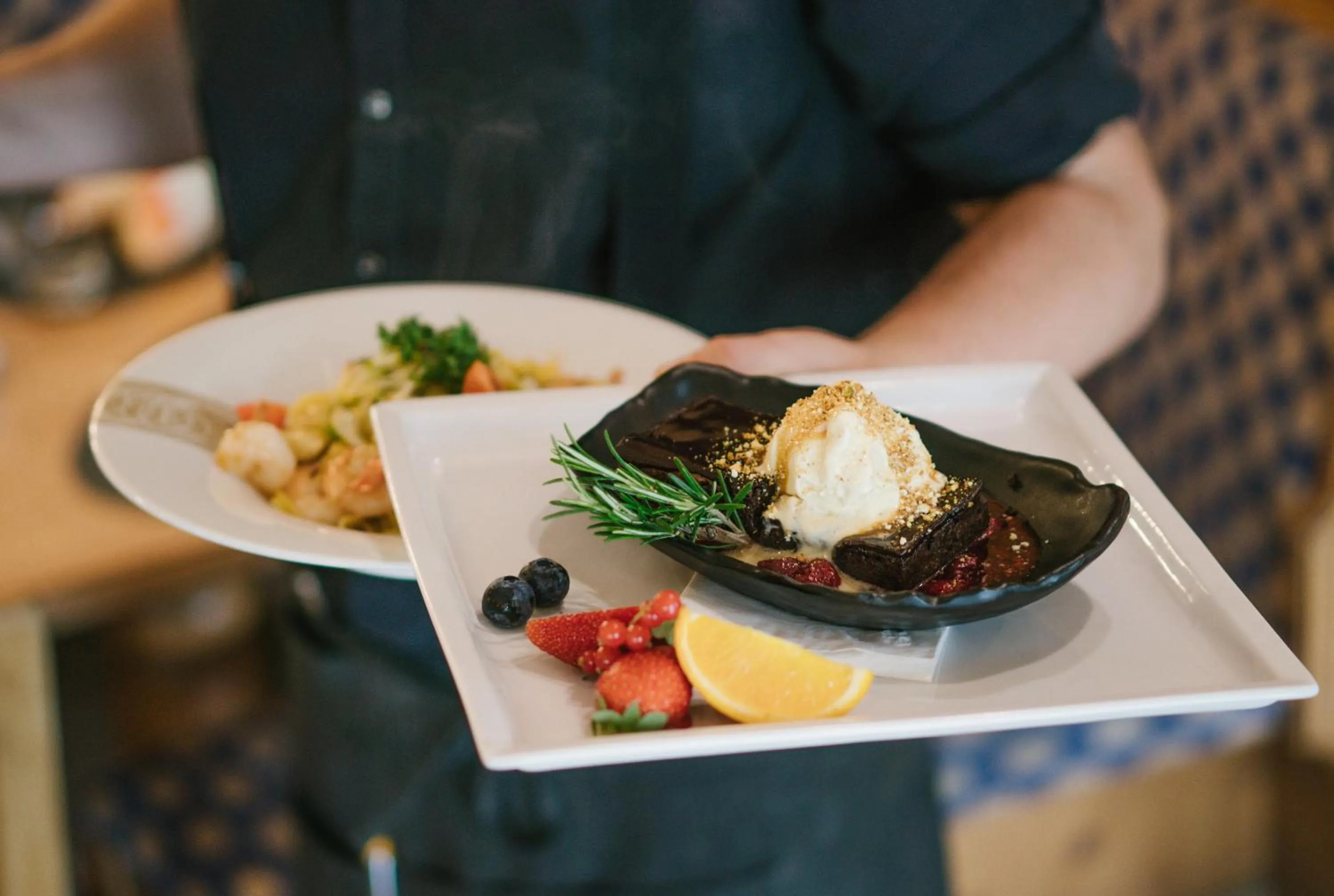 Restaurant/places to eat in Hotel Wochtla Buam