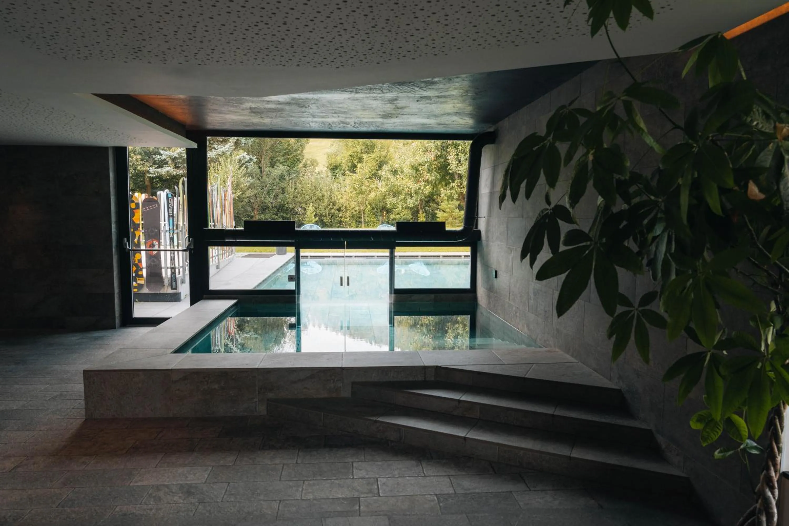 Swimming pool in Hotel Wochtla Buam