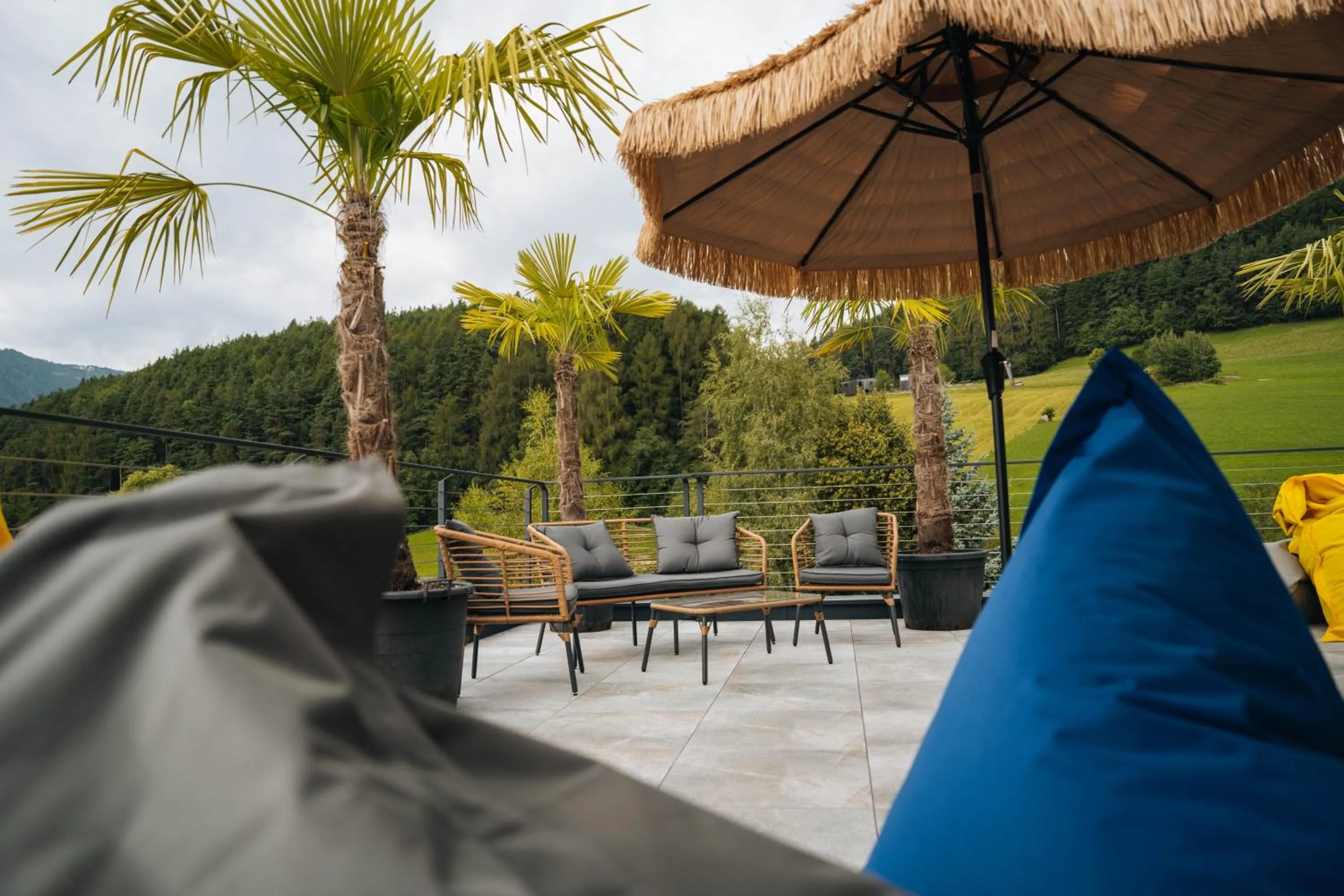 Balcony/Terrace in Hotel Wochtla Buam