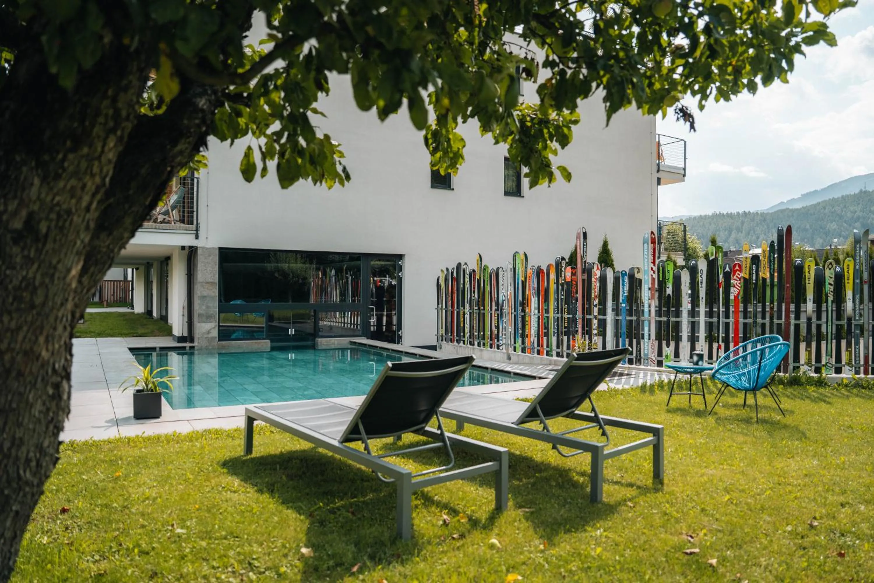 Swimming pool in Hotel Wochtla Buam