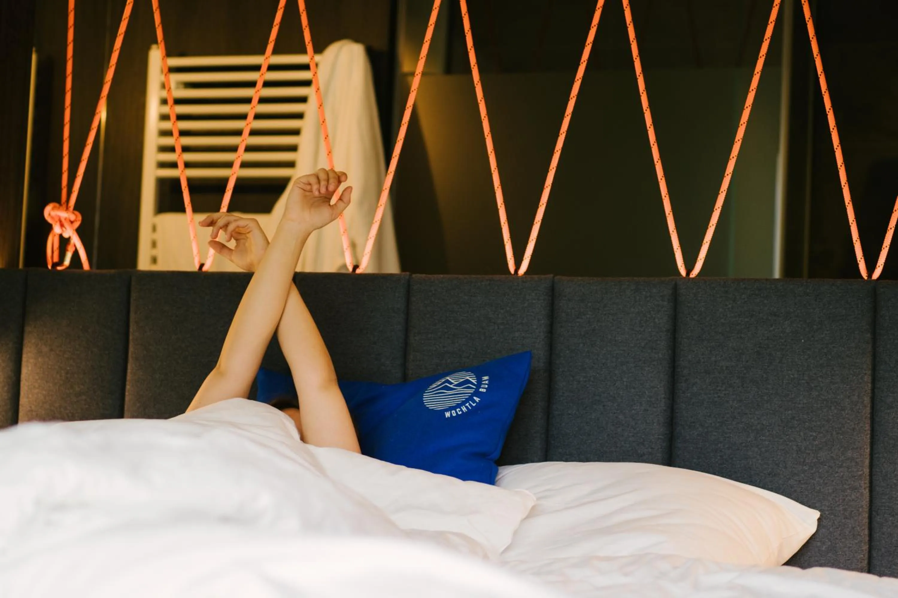 Bed in Hotel Wochtla Buam