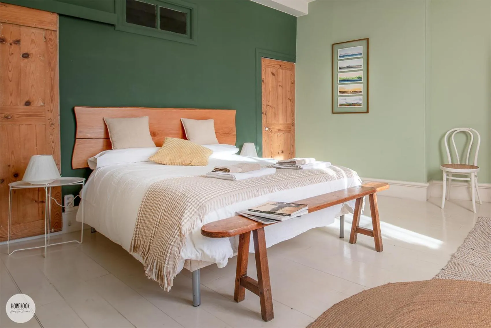Bed in Villa Caroline - Chambres d'Hôtes