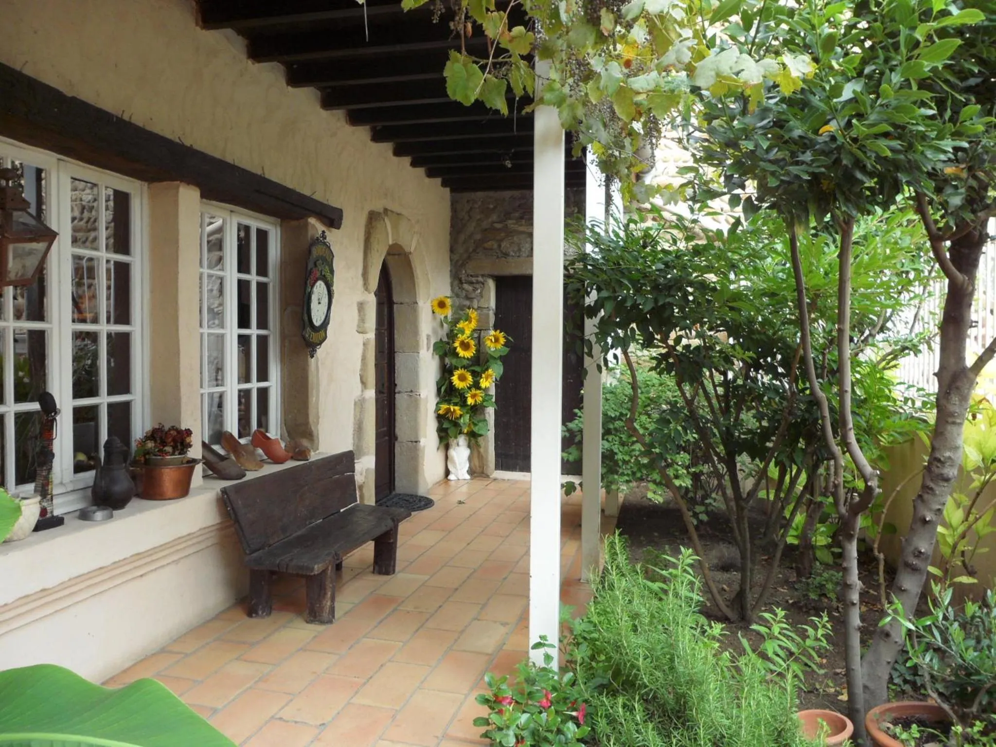 Garden in La Gabetière