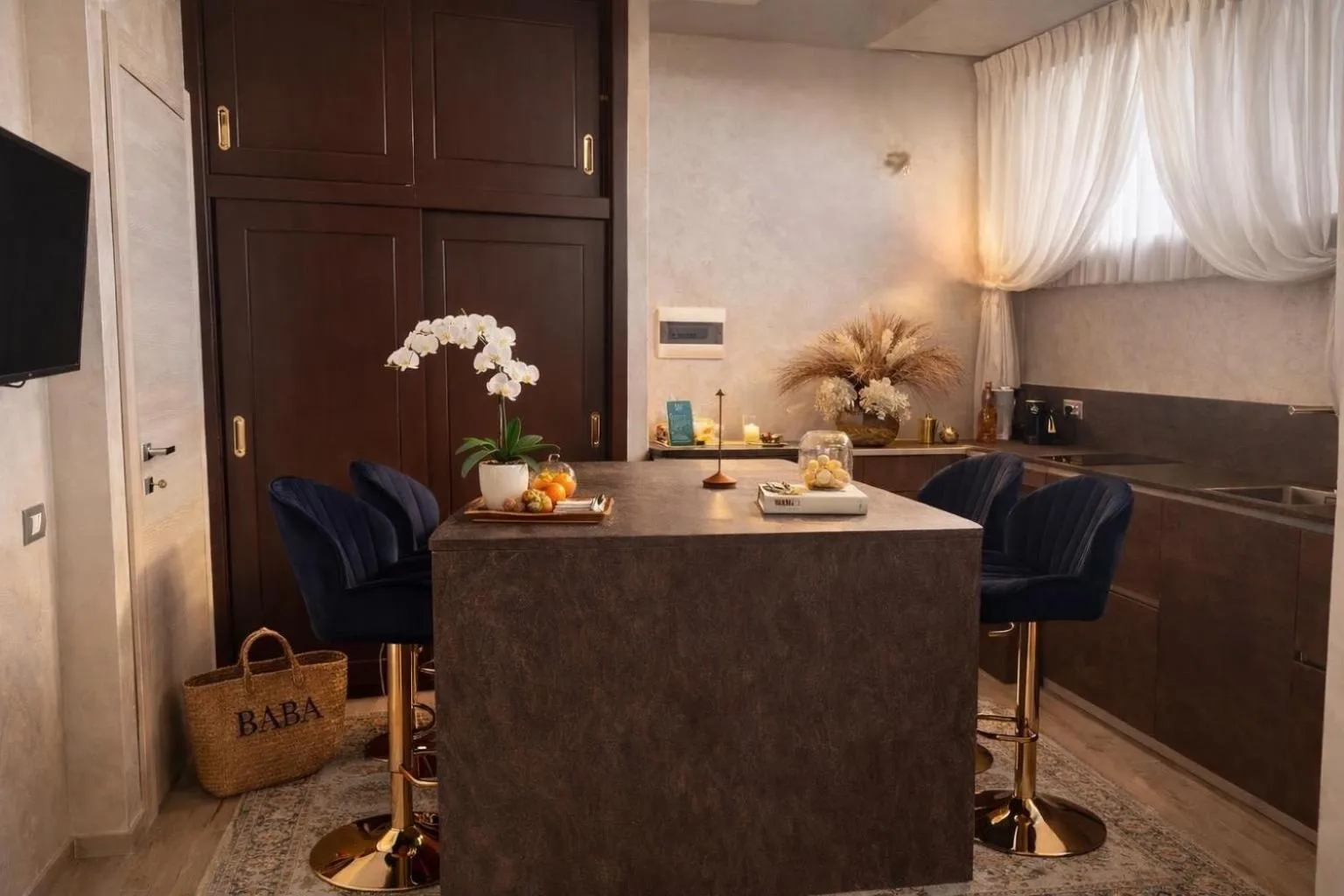 Dining area in Baba Residences