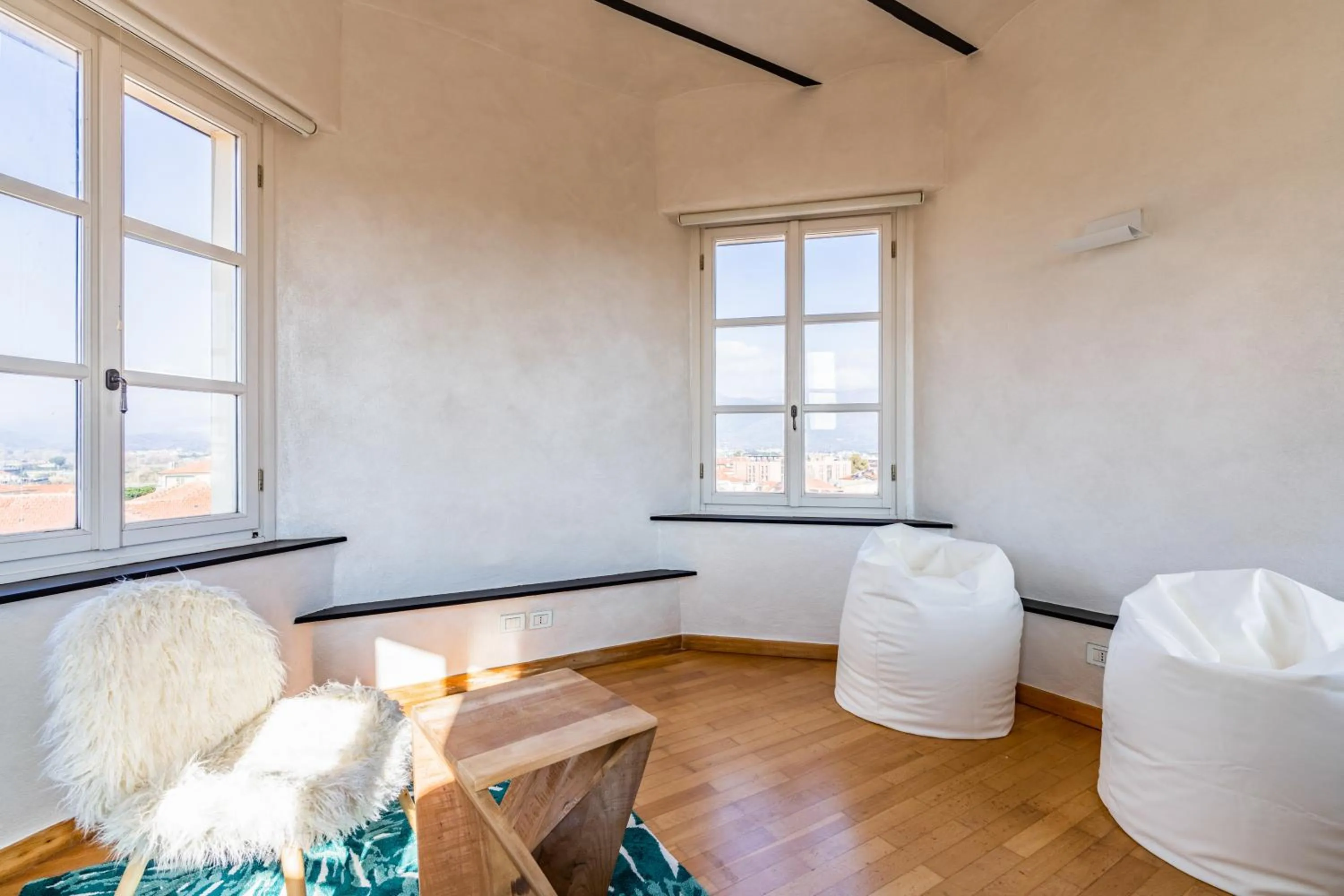 Seating area in Baba Residences