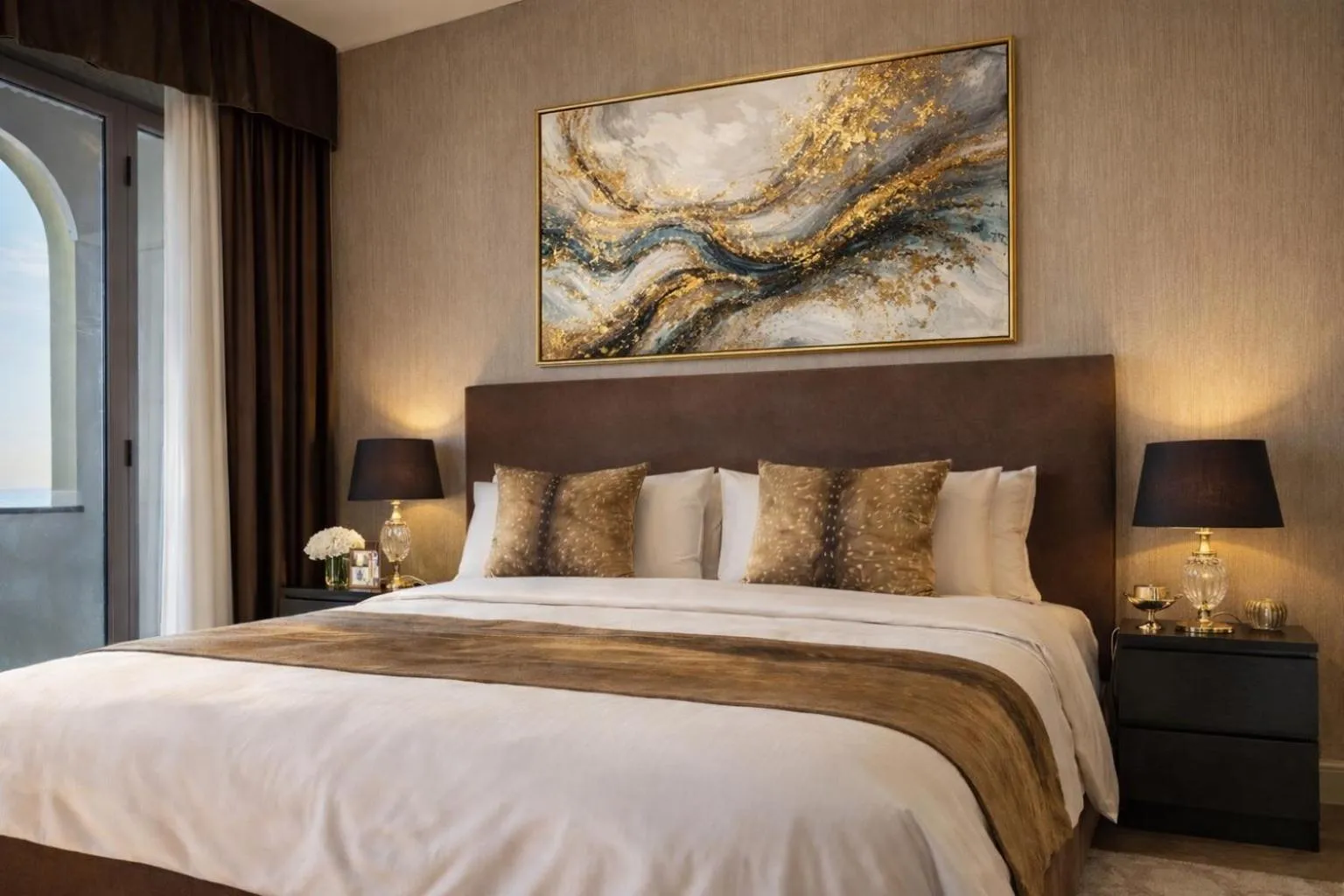 Photo of the whole room, Bed in Baba Residences