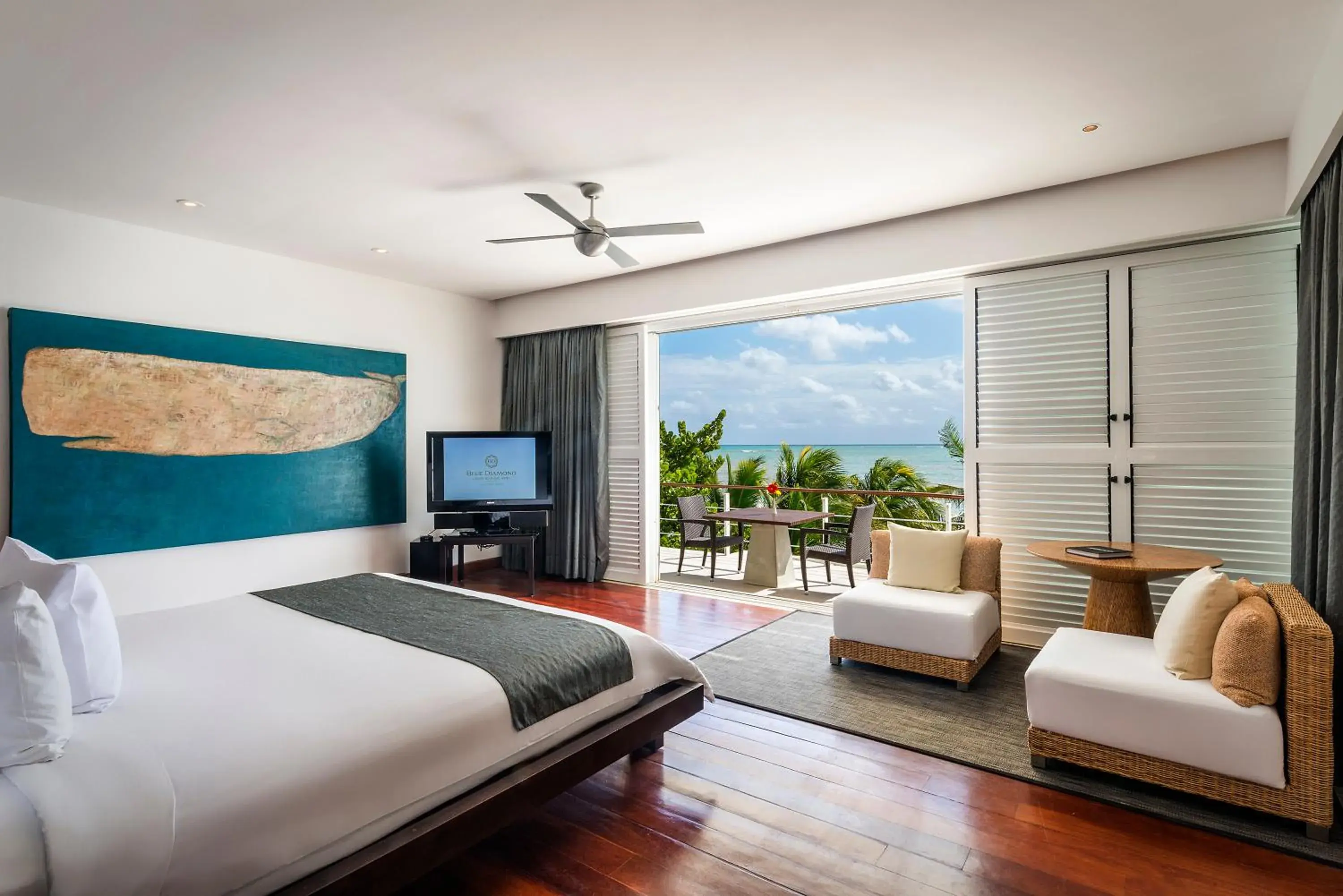 Property building, Bed in Blue Diamond Luxury Boutique - All Inclusive Adults Only Property building, Bed in Blue Diamond Luxury Boutique - All Inclusive Adults Only