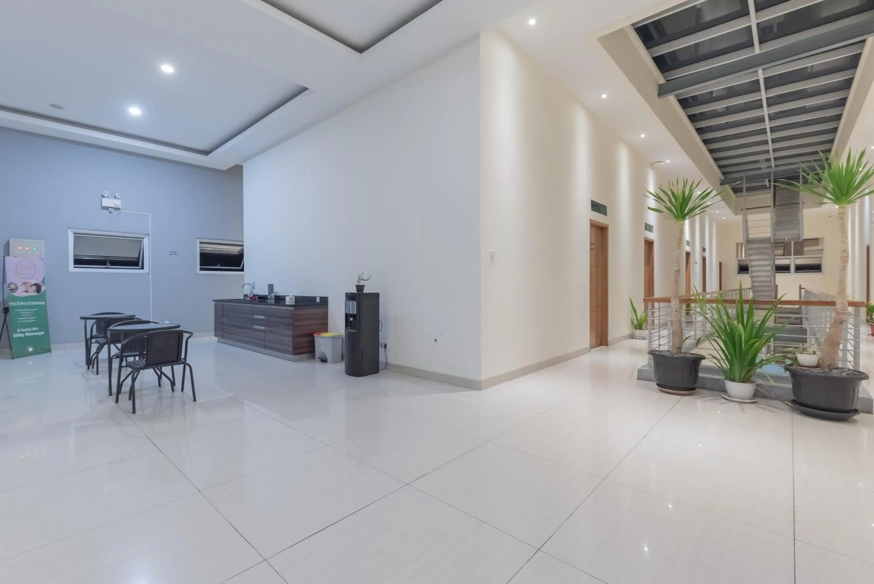 Seating area in Urbanview Darmo Residence Bandung