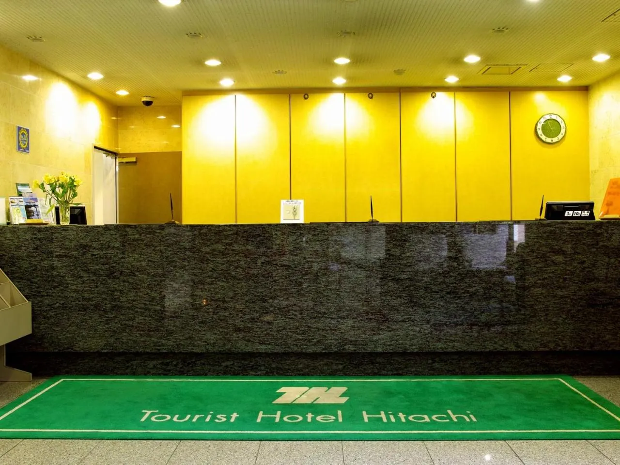 Lobby or reception in Tourist Hotel Hitachi