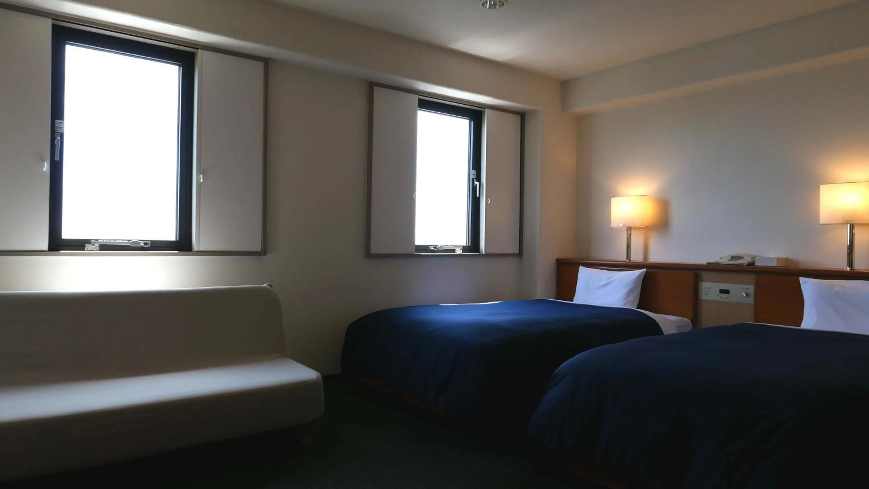 Bed in Tourist Hotel Hitachi