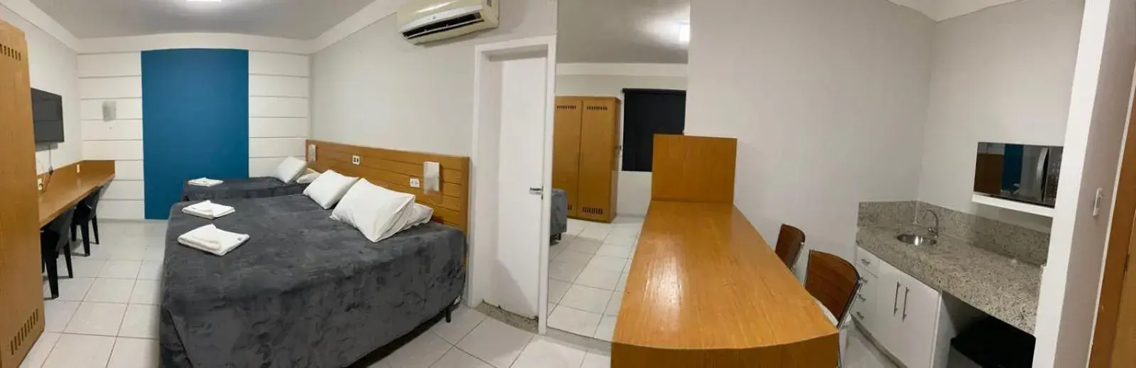 Bed in Hotel Veneza Bed in Hotel Veneza