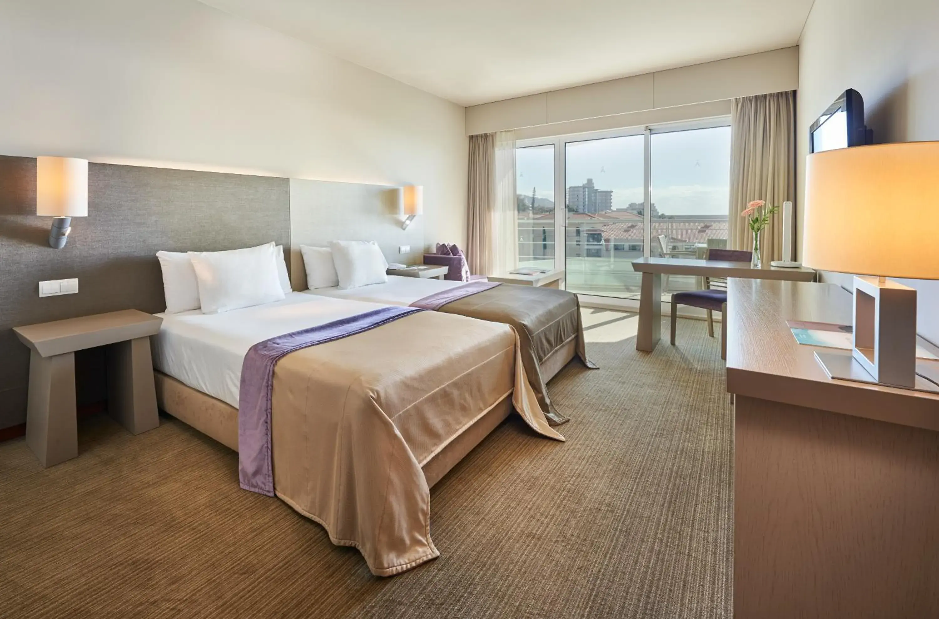 Bed in Melia Madeira Mare Bed in Melia Madeira Mare