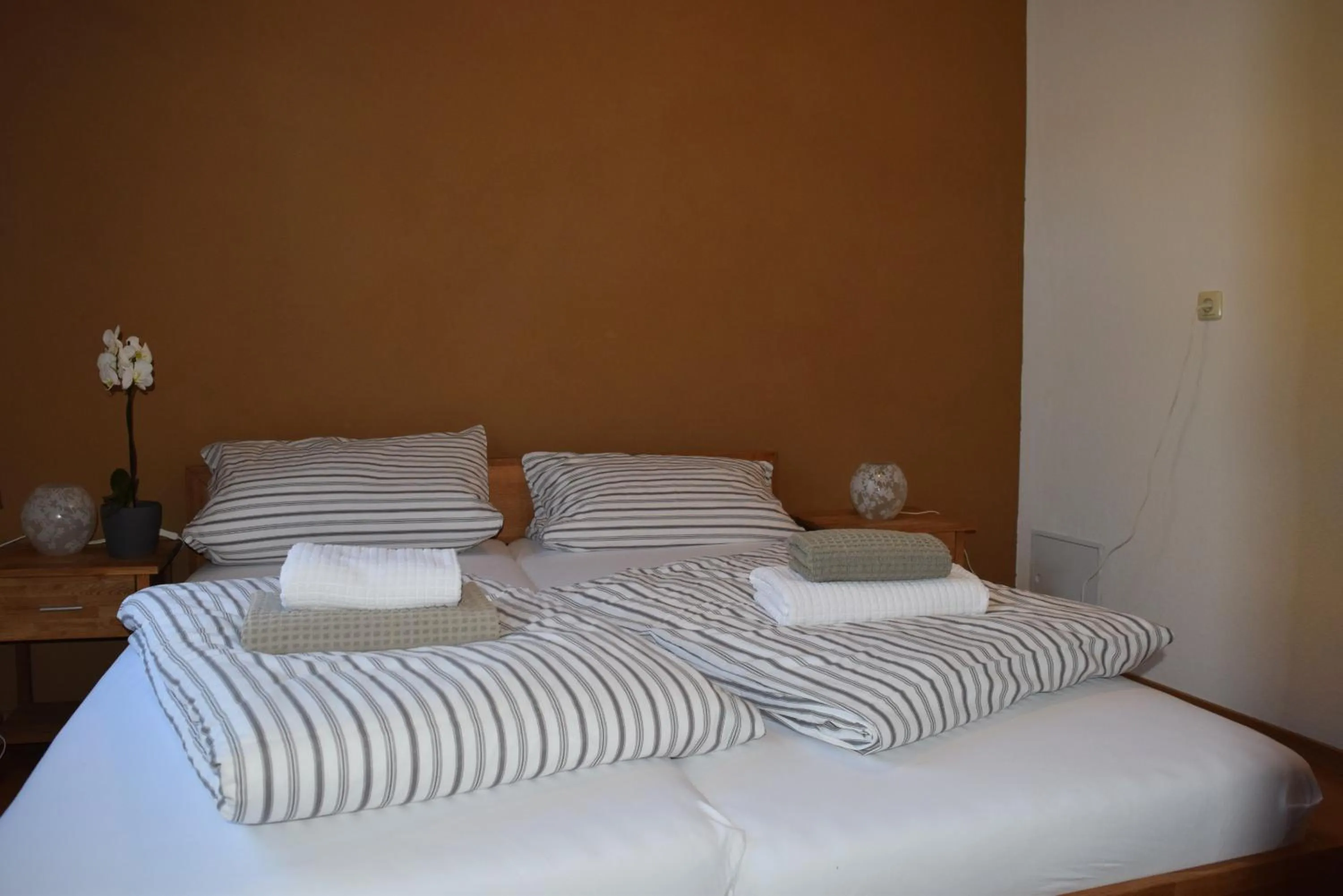 Bed in Stella Apartments am Erfurter Dom