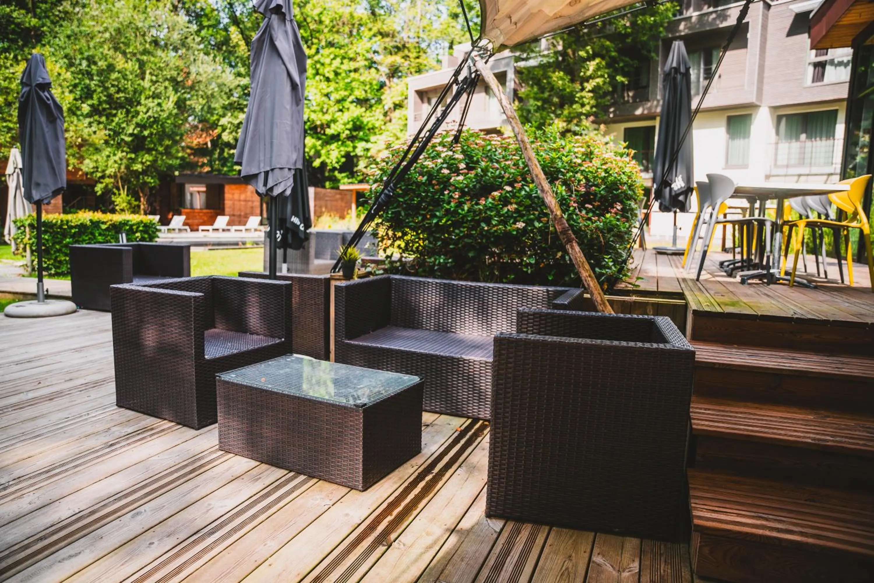 Communal lounge/ TV room in Utopia Hotel - Art & Nature Hotel