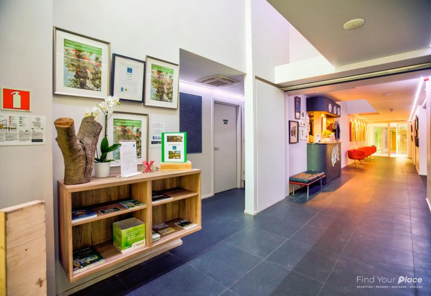 Lobby or reception in Utopia Hotel - Art & Nature Hotel