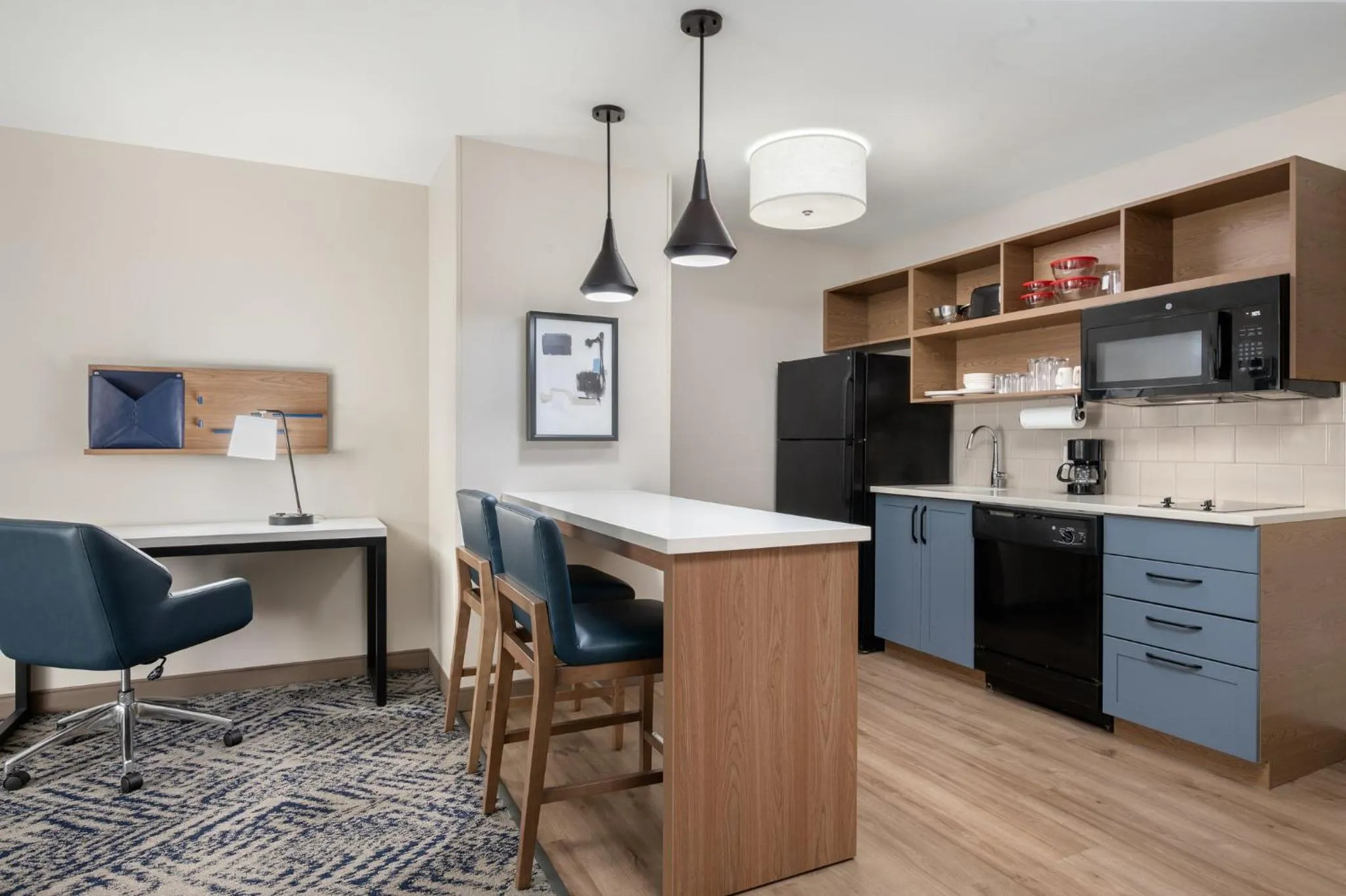 Photo of the whole room in Candlewood Suites Mooresville Lake Norman,NC by IHG