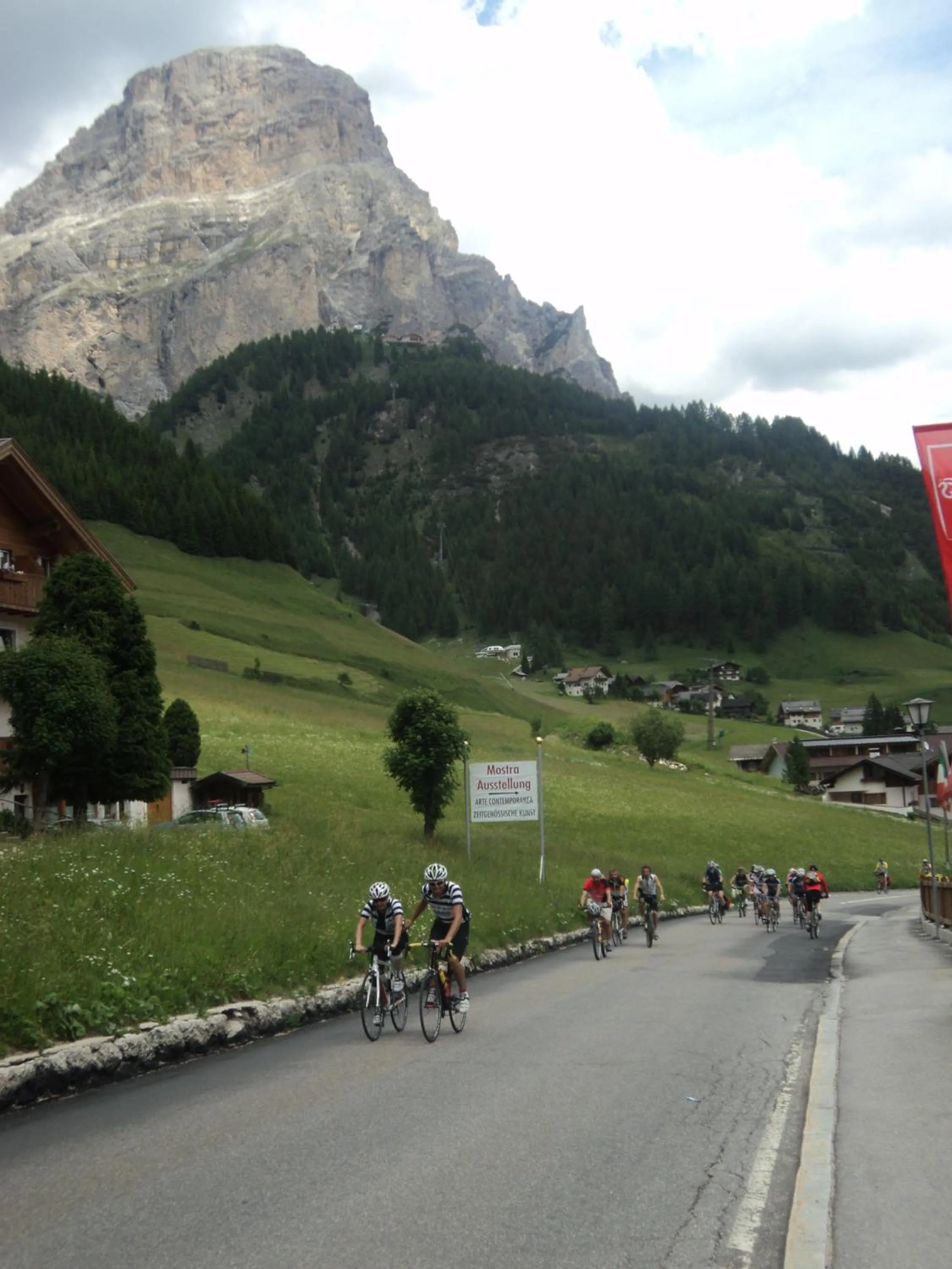 Cycling in Hotel Borest