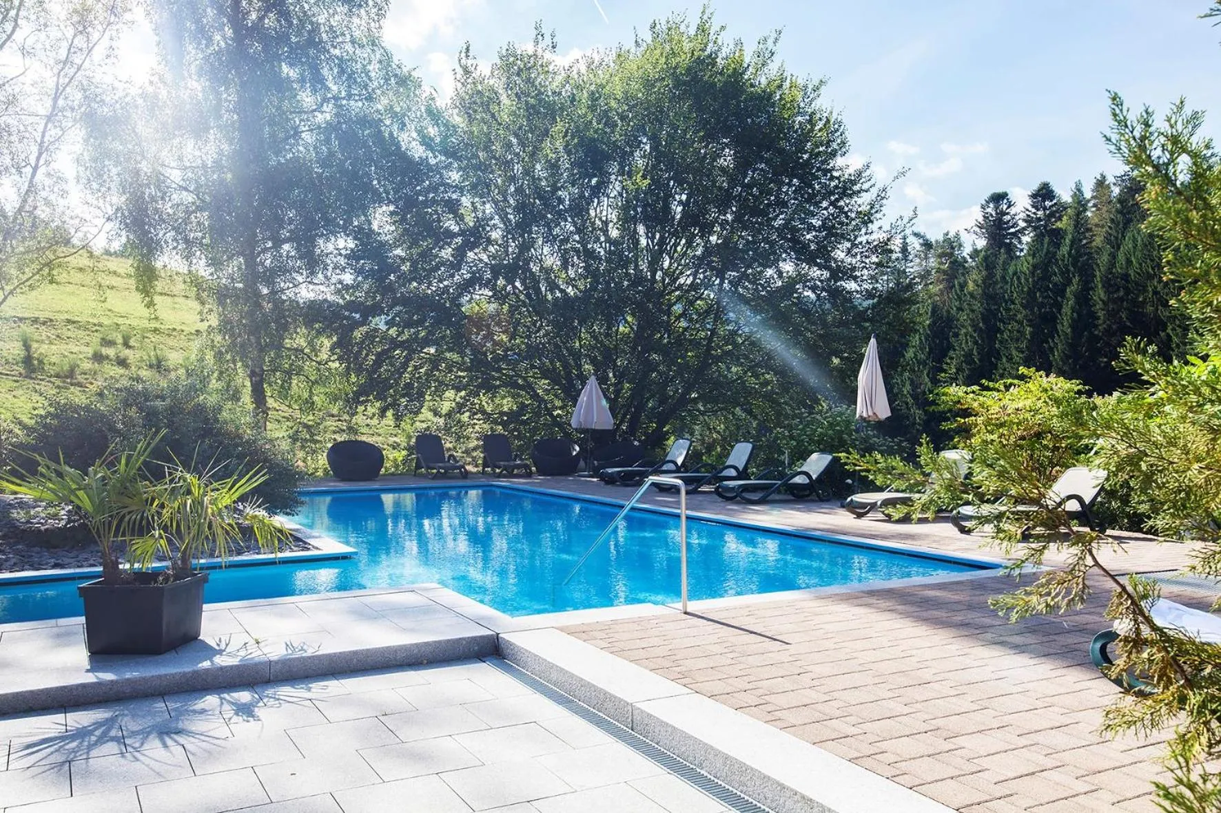 Open Air Bath in Hotel Käppelehof