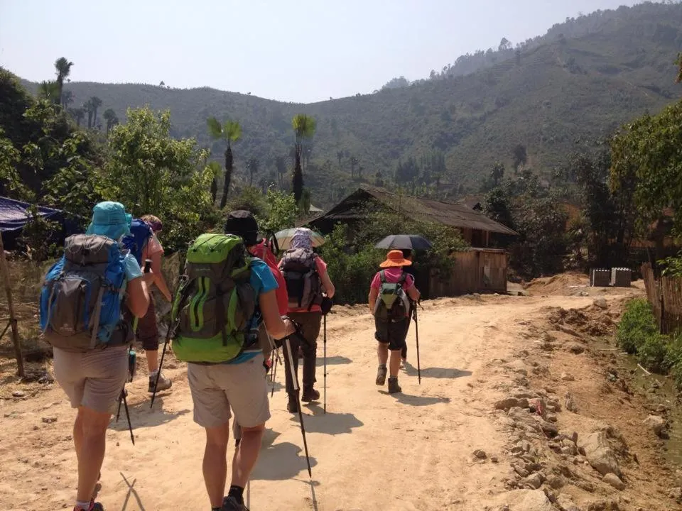 Hiking in Ngan Nga Bac Ha Hotel