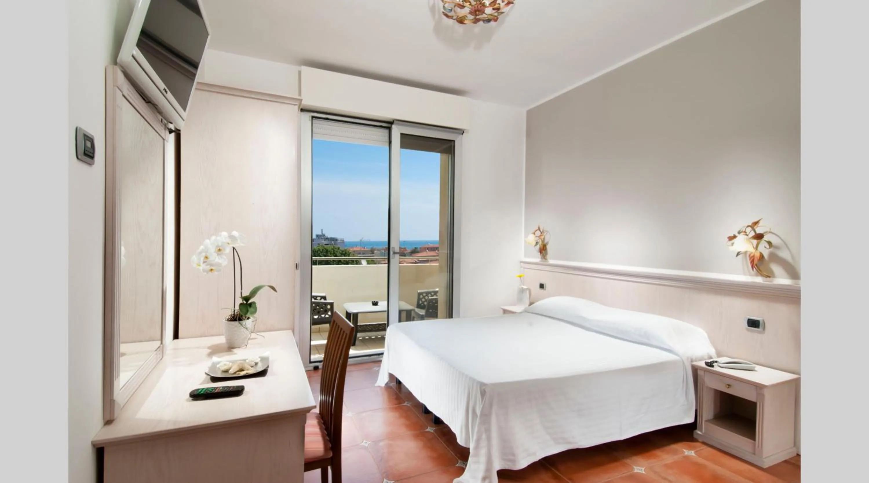 Bedroom, Bed in Hotel Le Querce