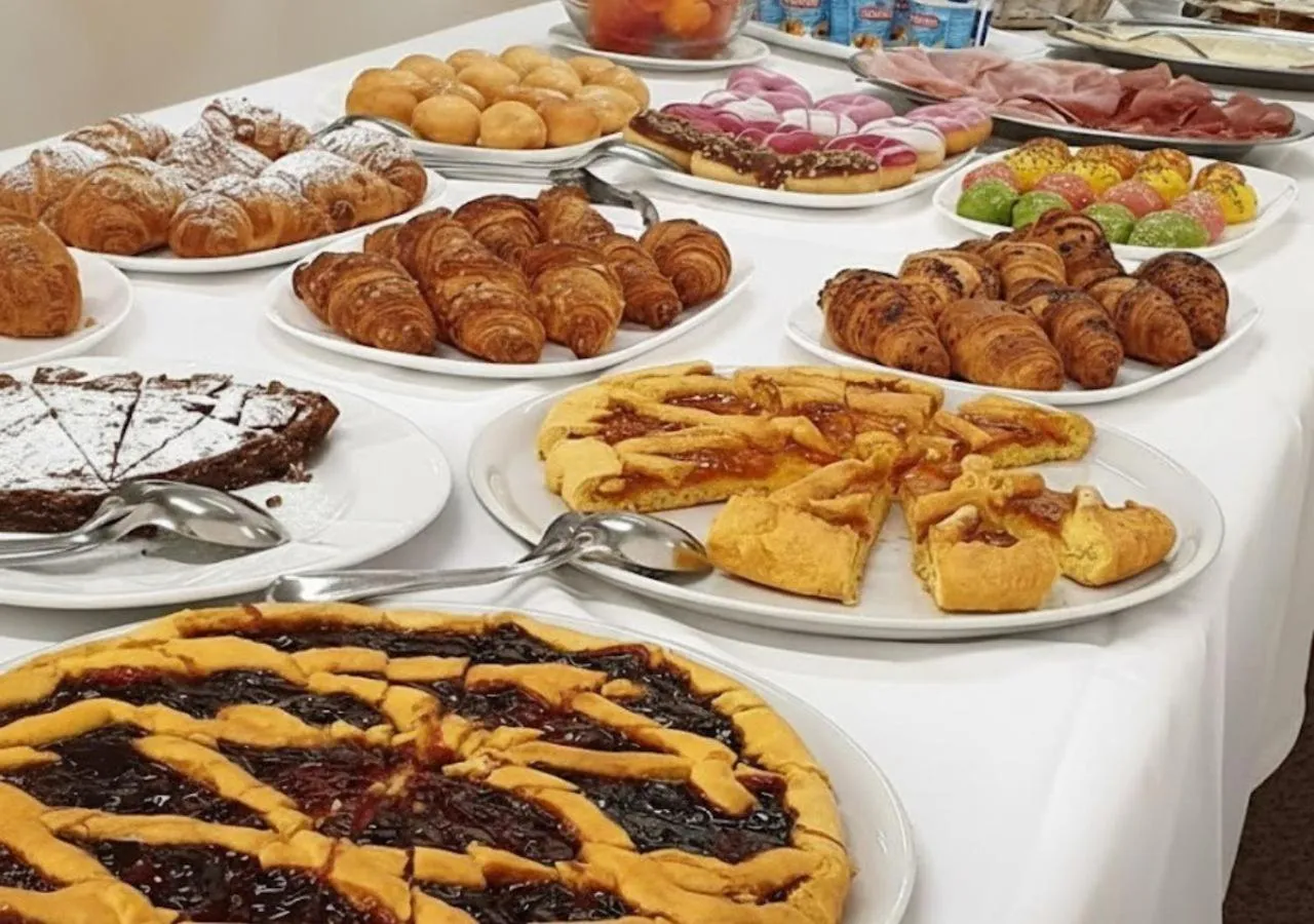 Breakfast in Hotel Le Querce
