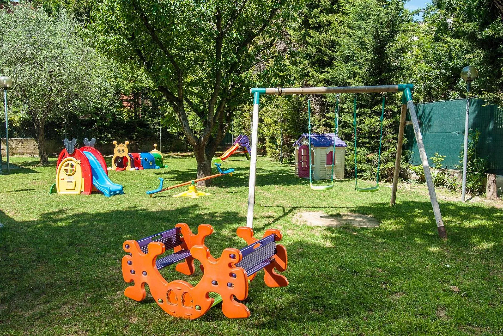 Children play ground in Hotel Le Querce
