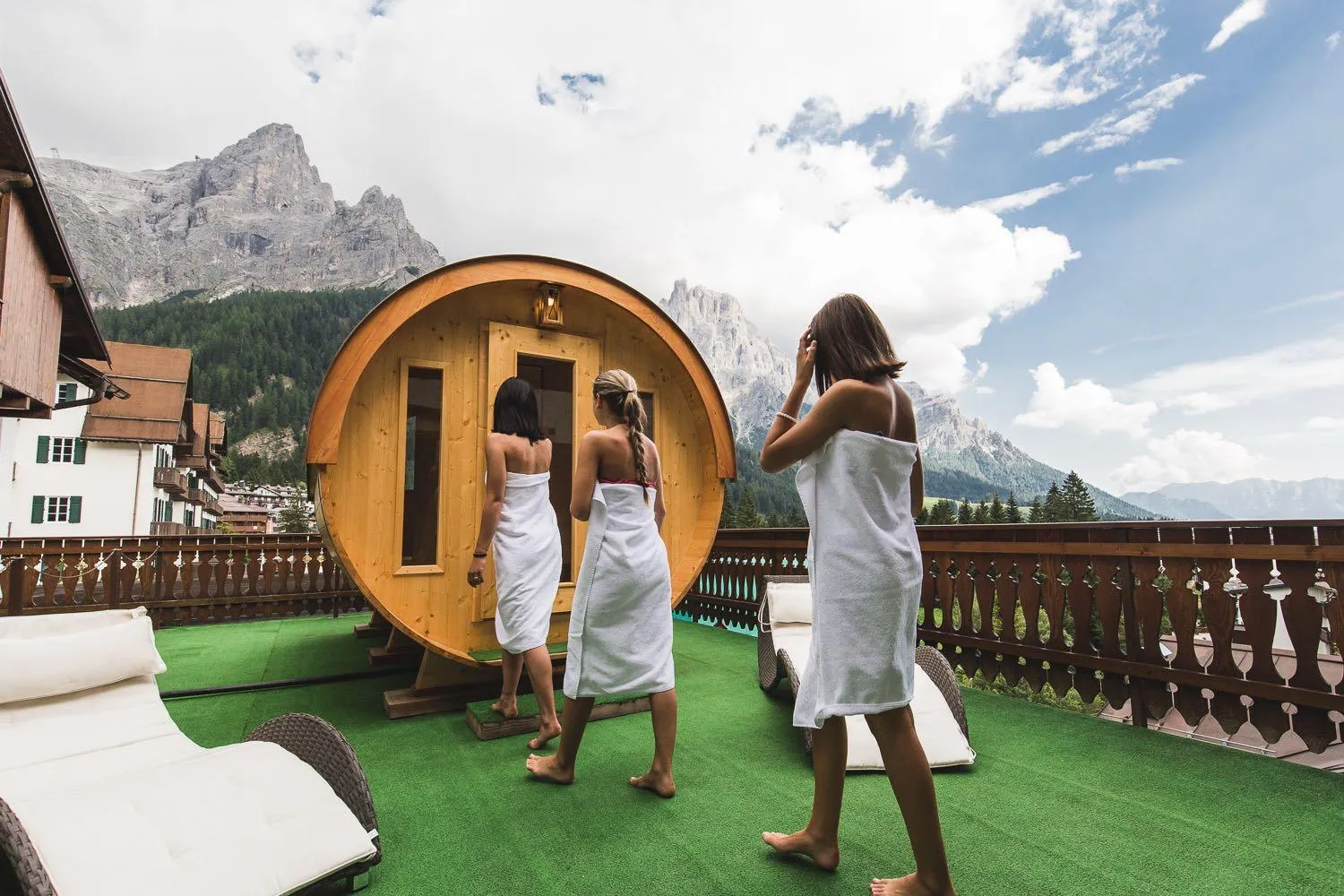 Sauna in Albergo Centrale