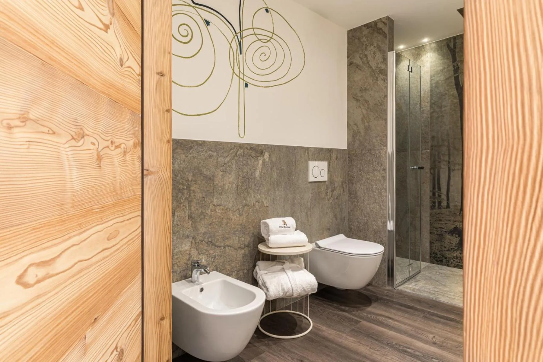 Shower in Albergo Centrale