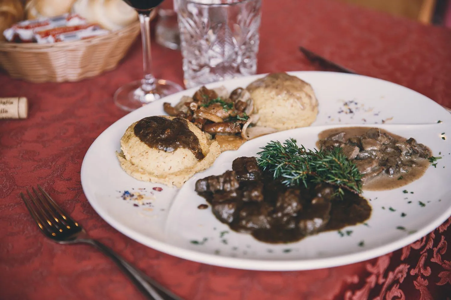Food close-up in Albergo Centrale
