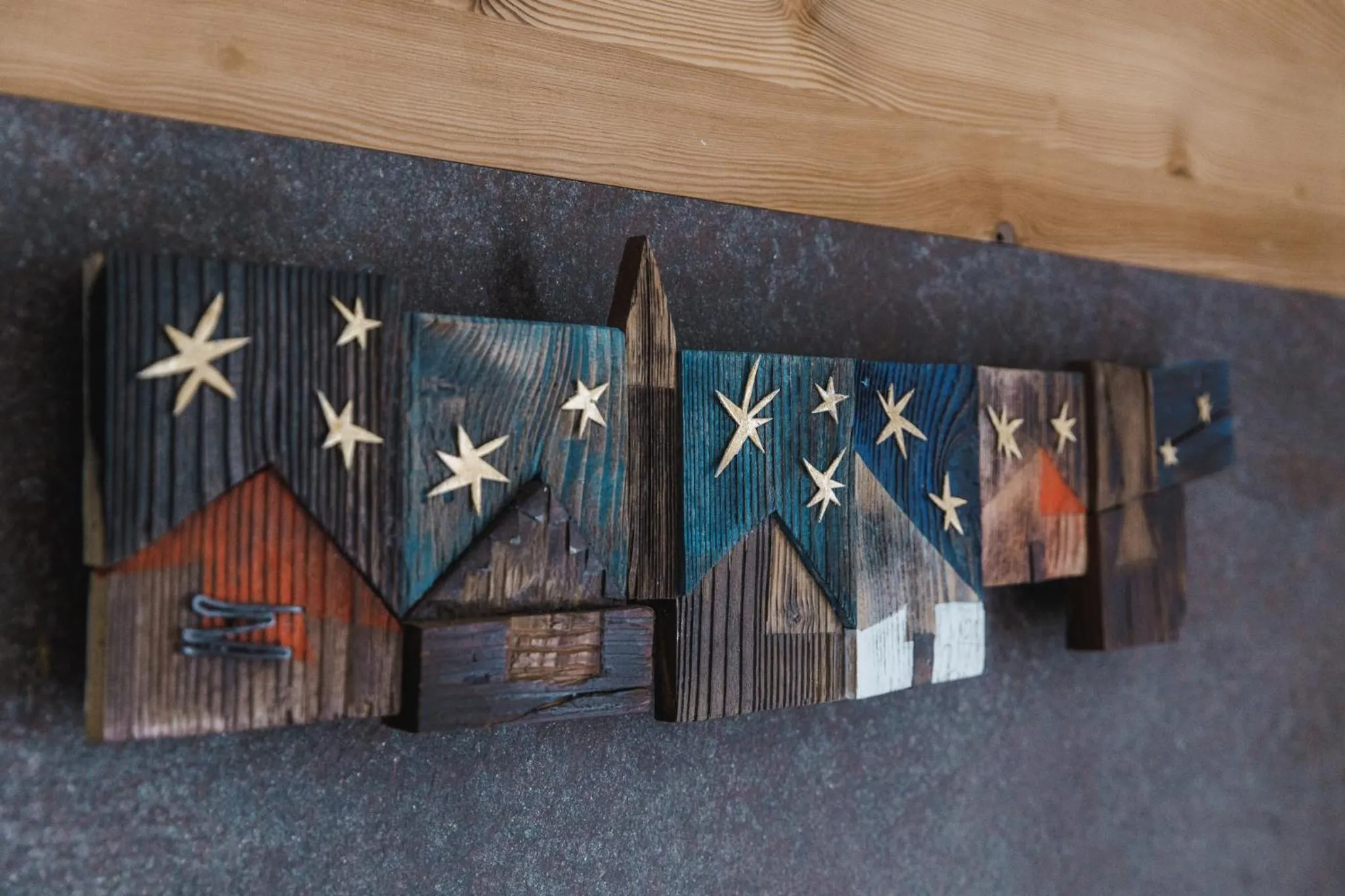 Decorative detail in Albergo Centrale