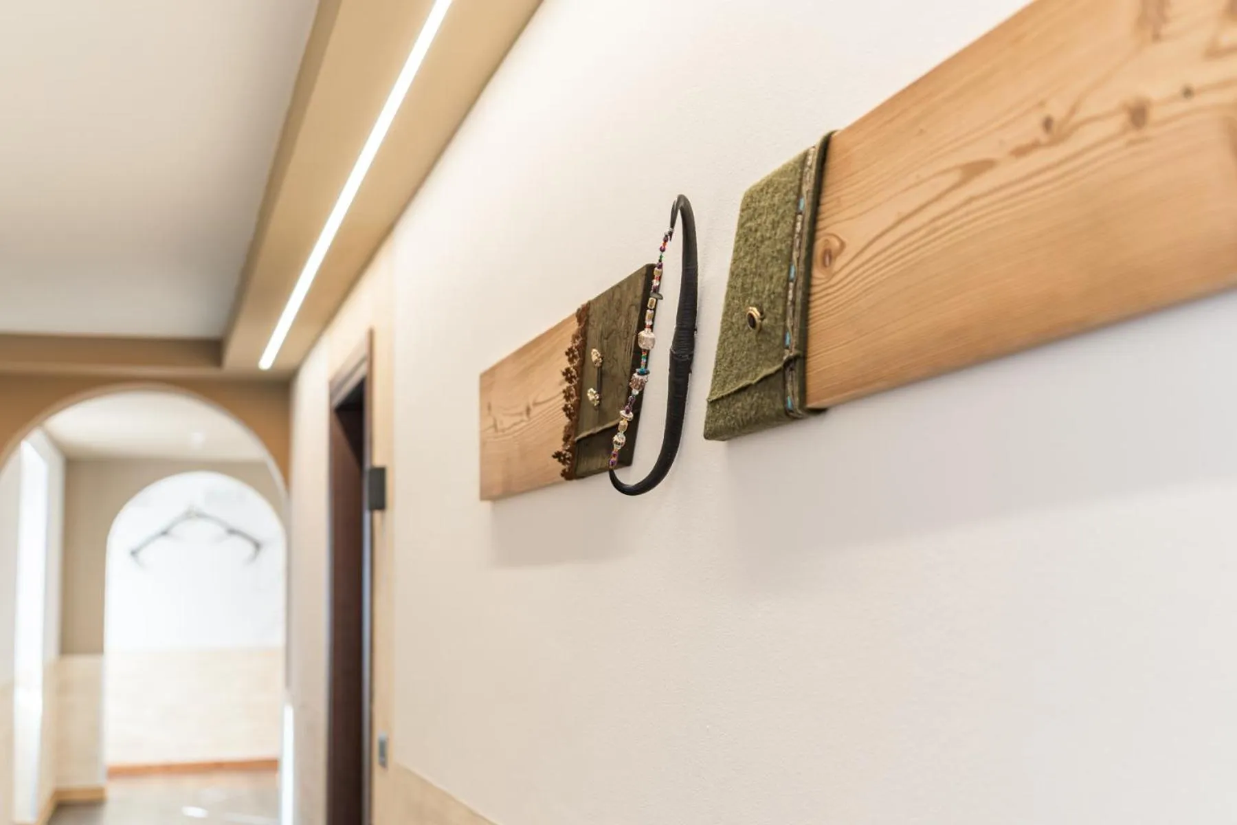 Decorative detail in Albergo Centrale