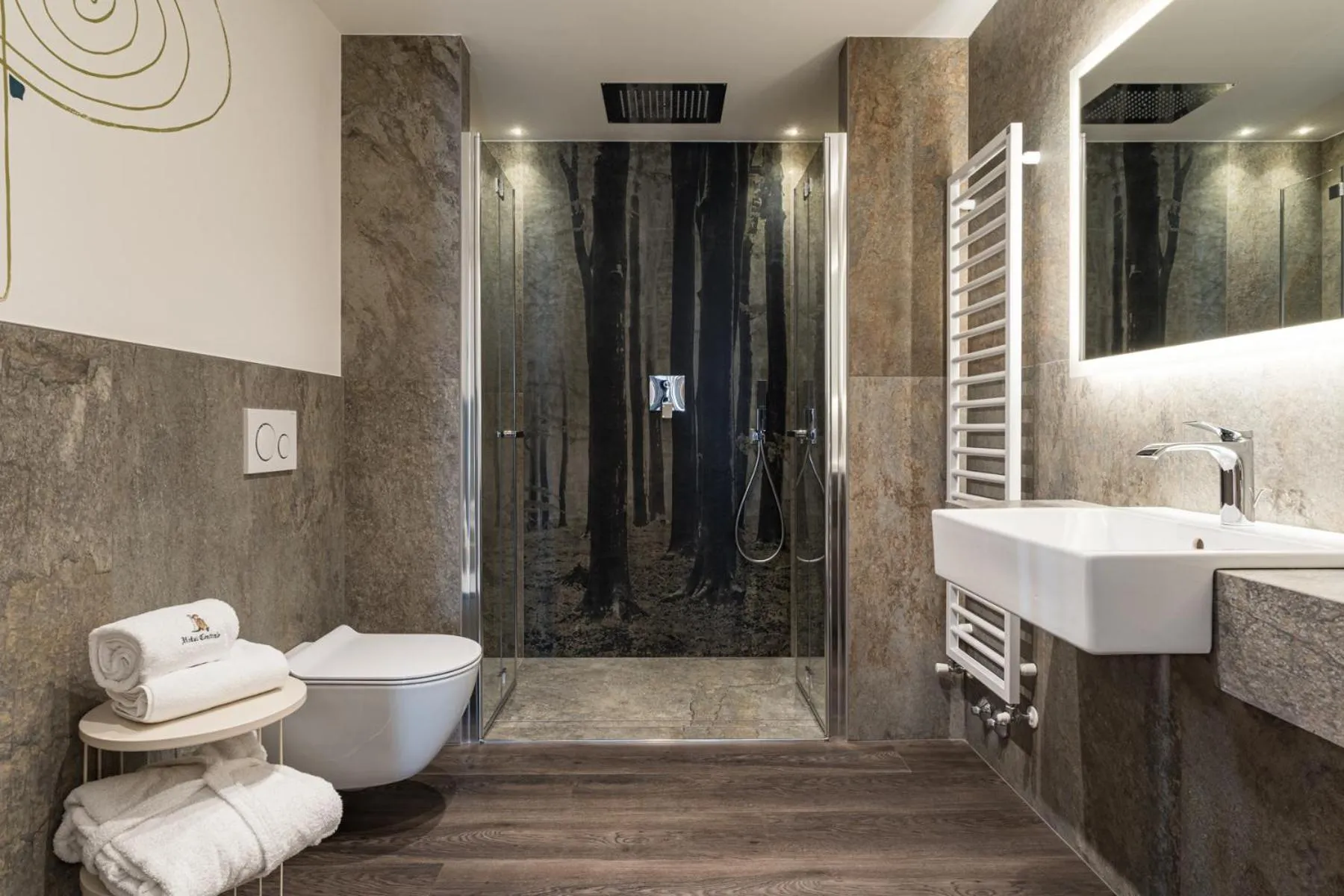 Shower in Albergo Centrale