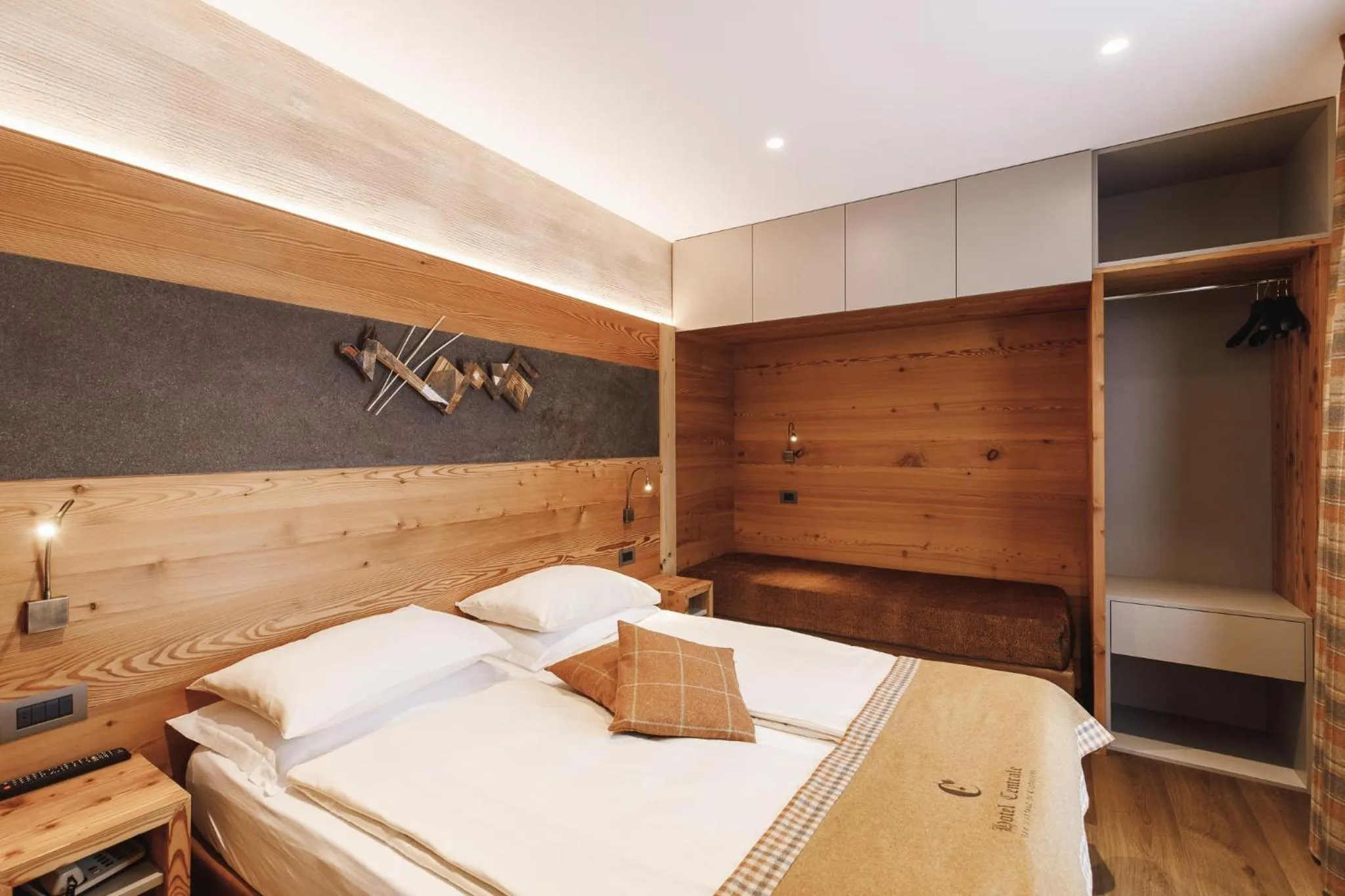 Bed in Albergo Centrale