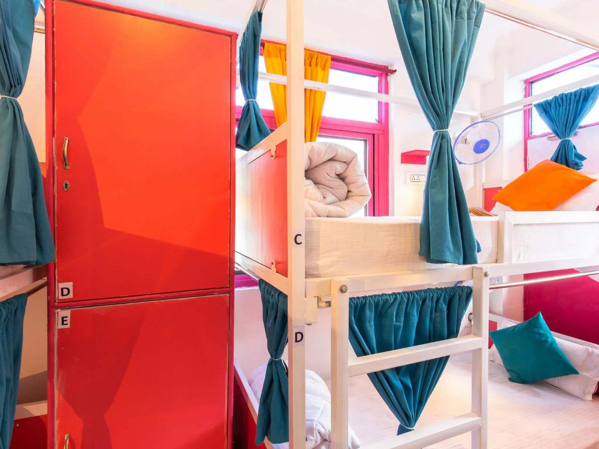 bunk bed in goSTOPS Rishikesh, Tapovan