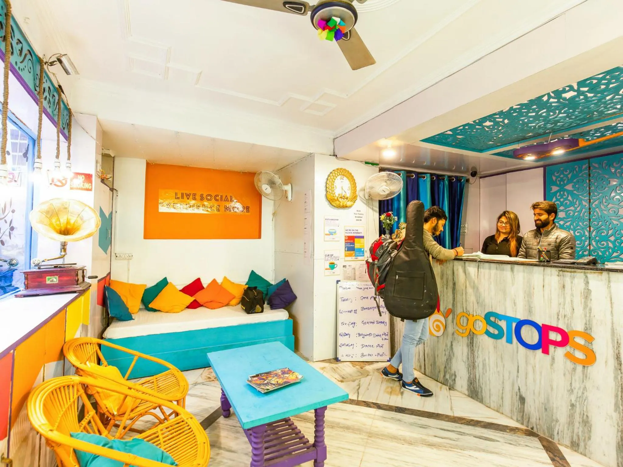 Staff in goSTOPS Rishikesh, Tapovan