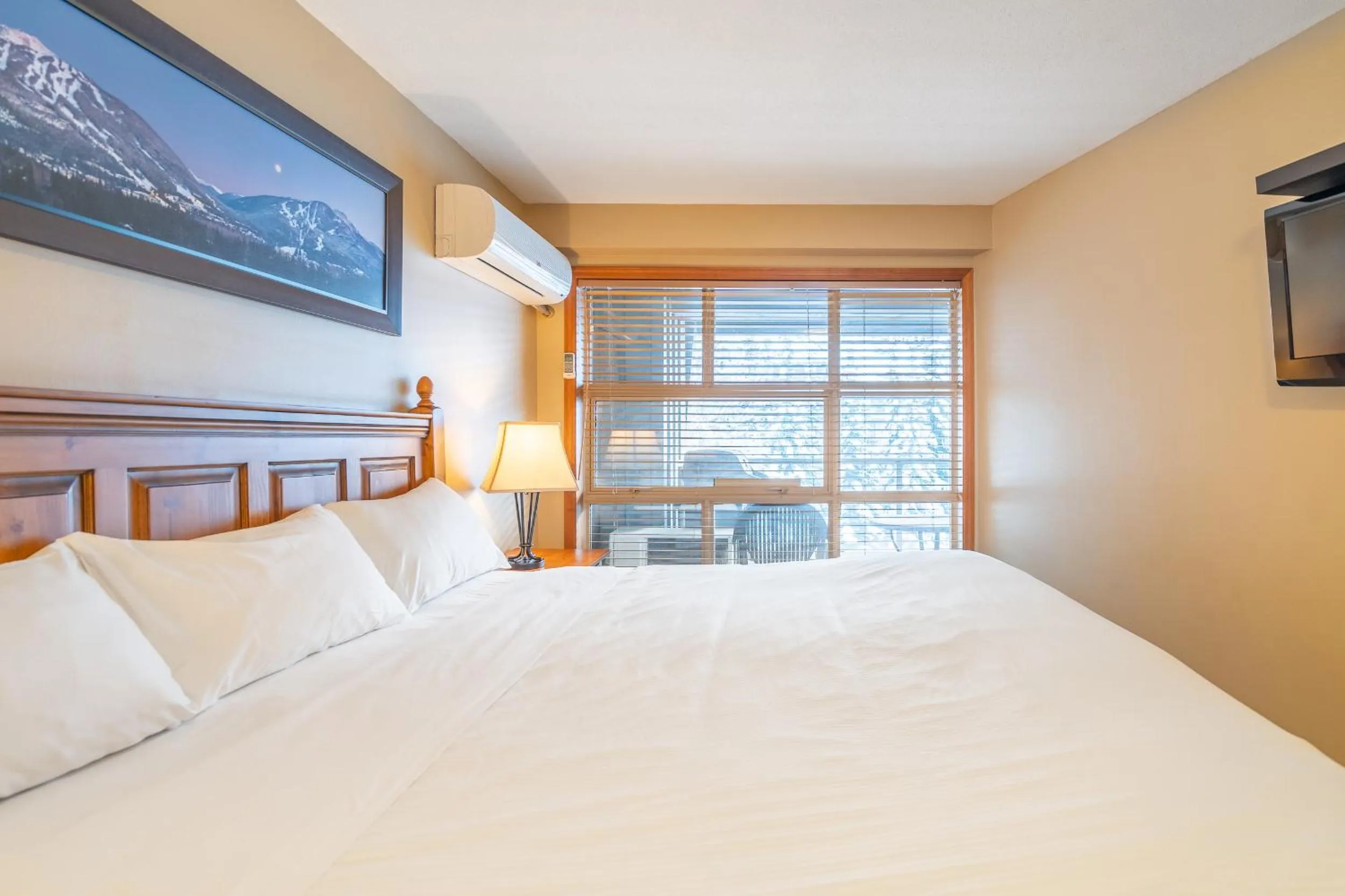 Bed in #433 The Aspens On Blackcomb