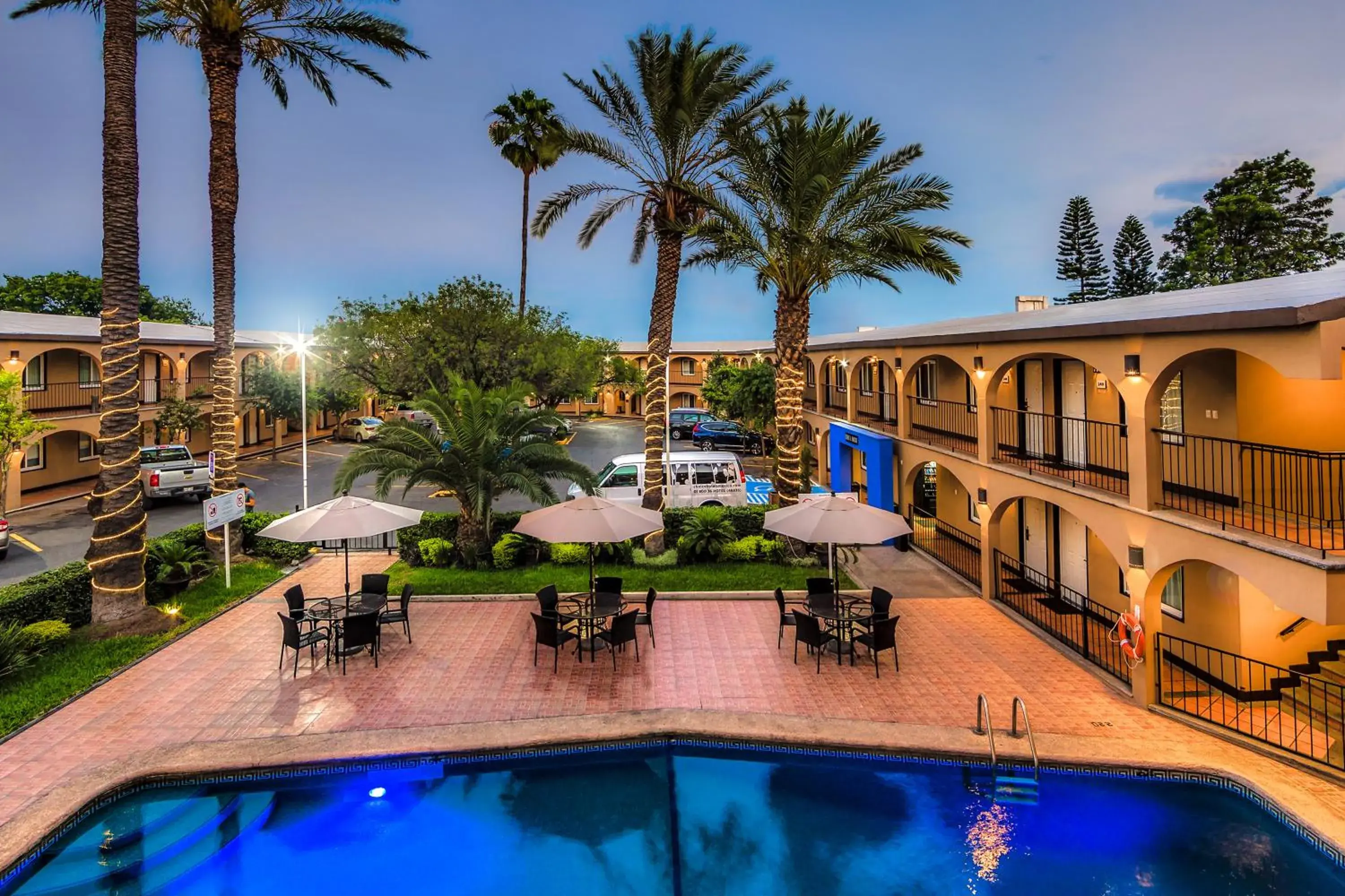 Garden view in Sleep Inn Monterrey Norte Garden view in Sleep Inn Monterrey Norte