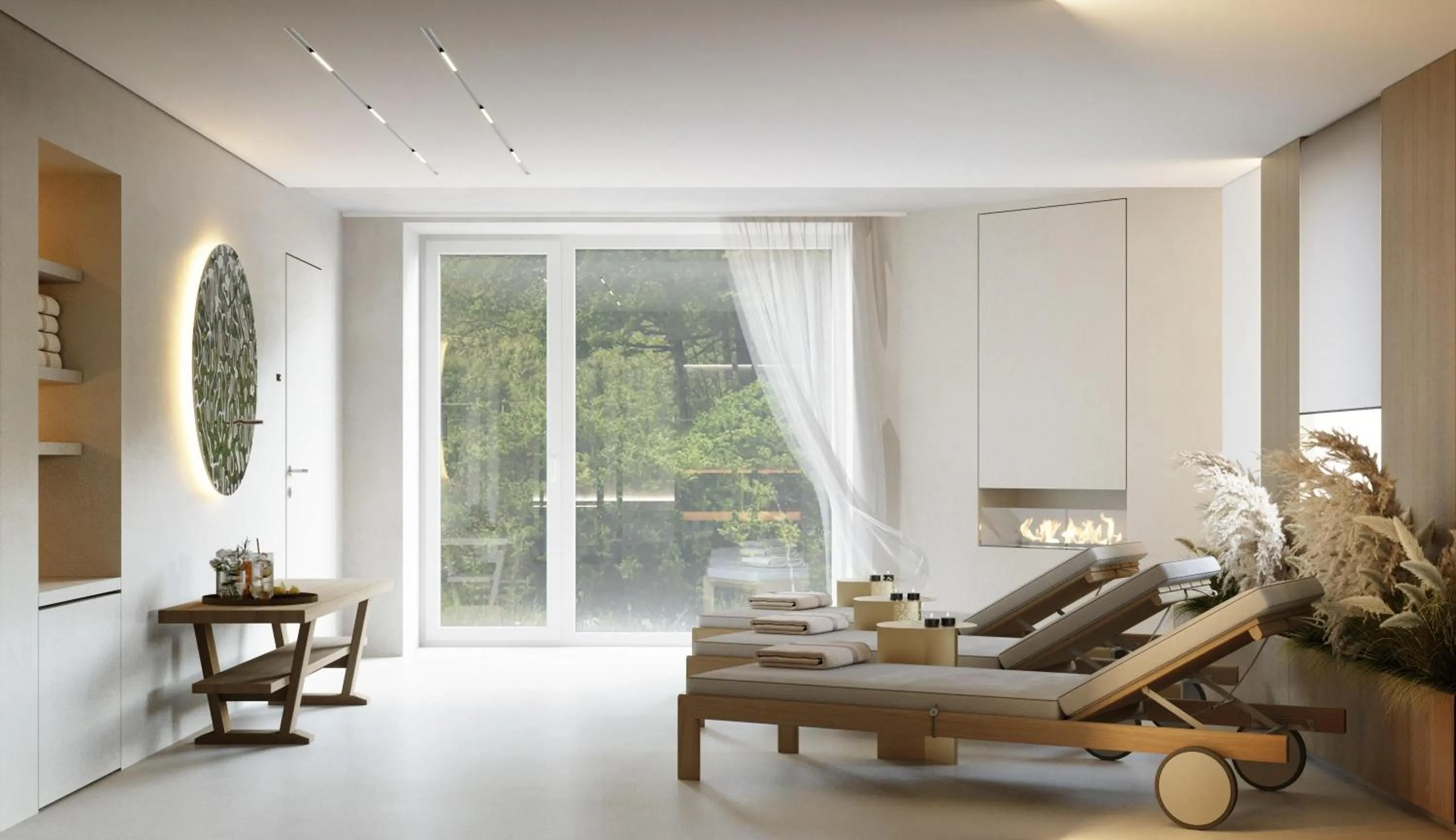 Sauna in Villa & Hotel Am Park