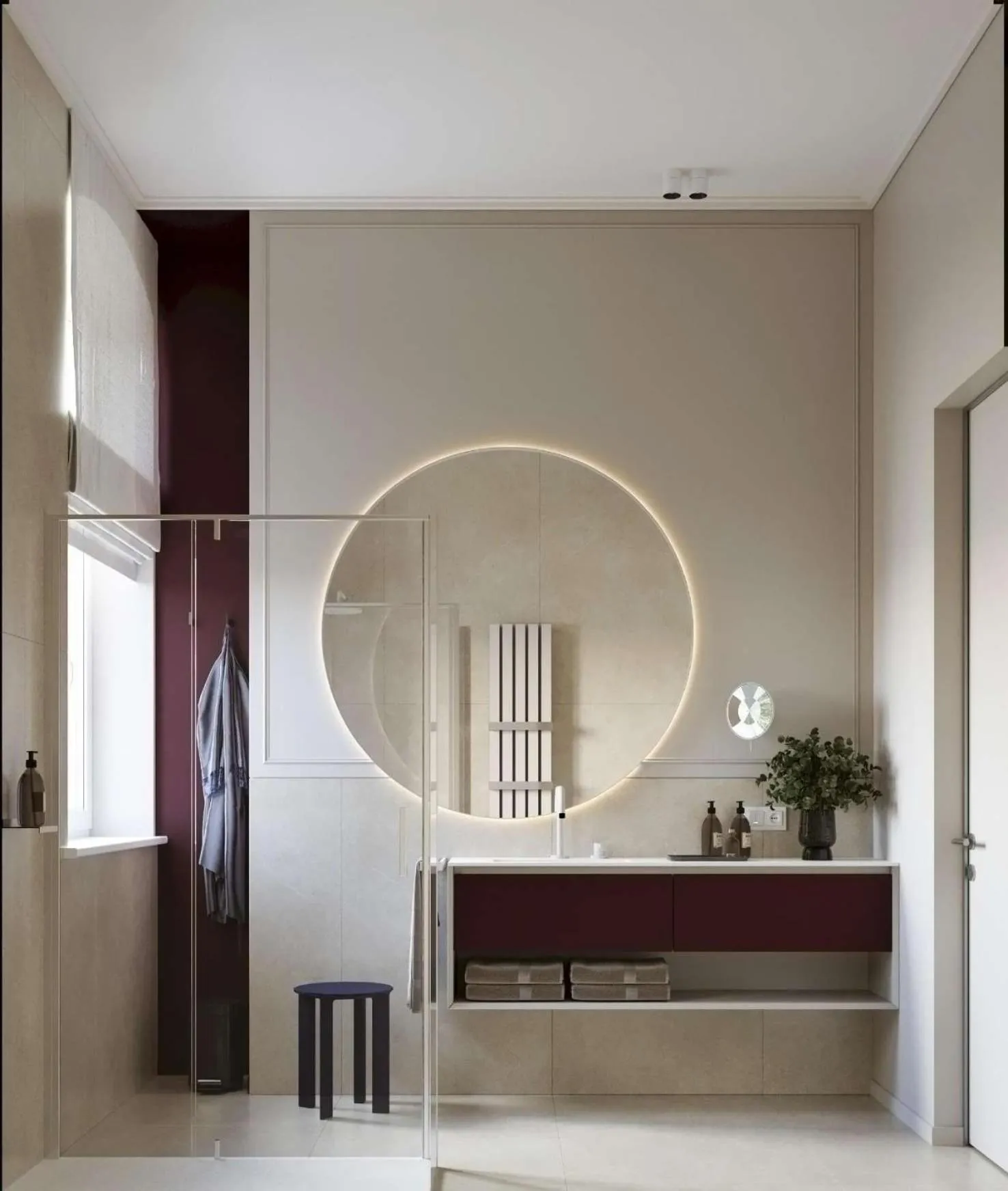 Bathroom in Villa & Hotel Am Park