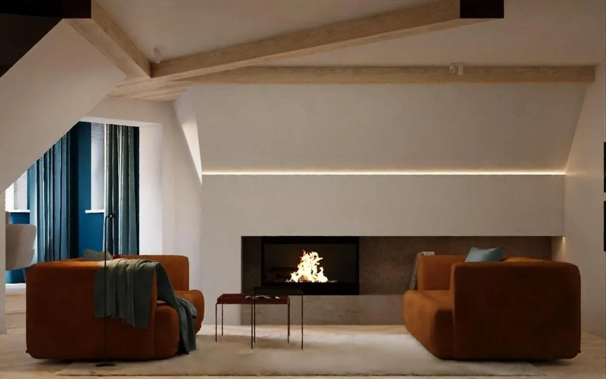 Living room in Villa & Hotel Am Park