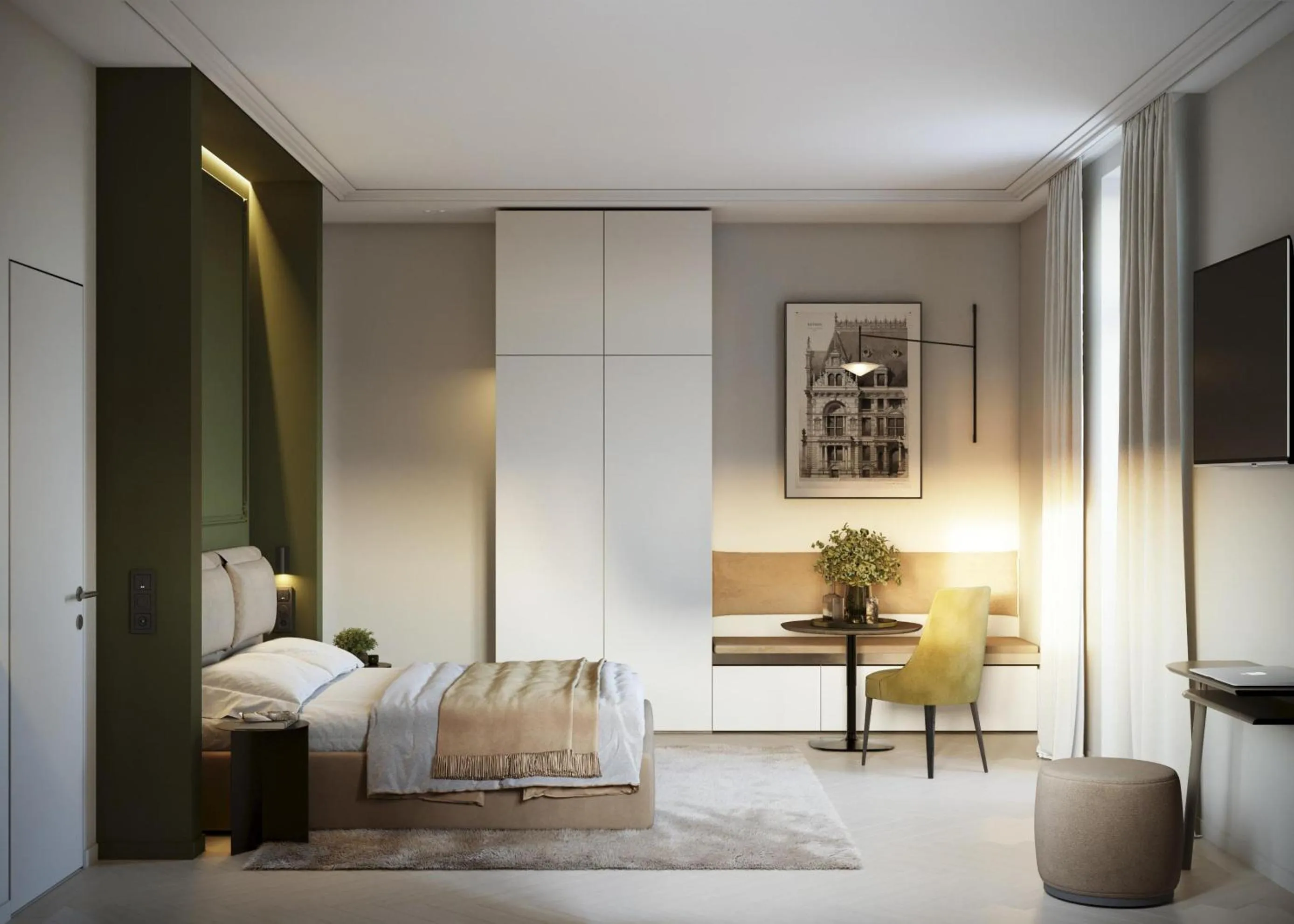 Photo of the whole room, Bed in Villa & Hotel Am Park