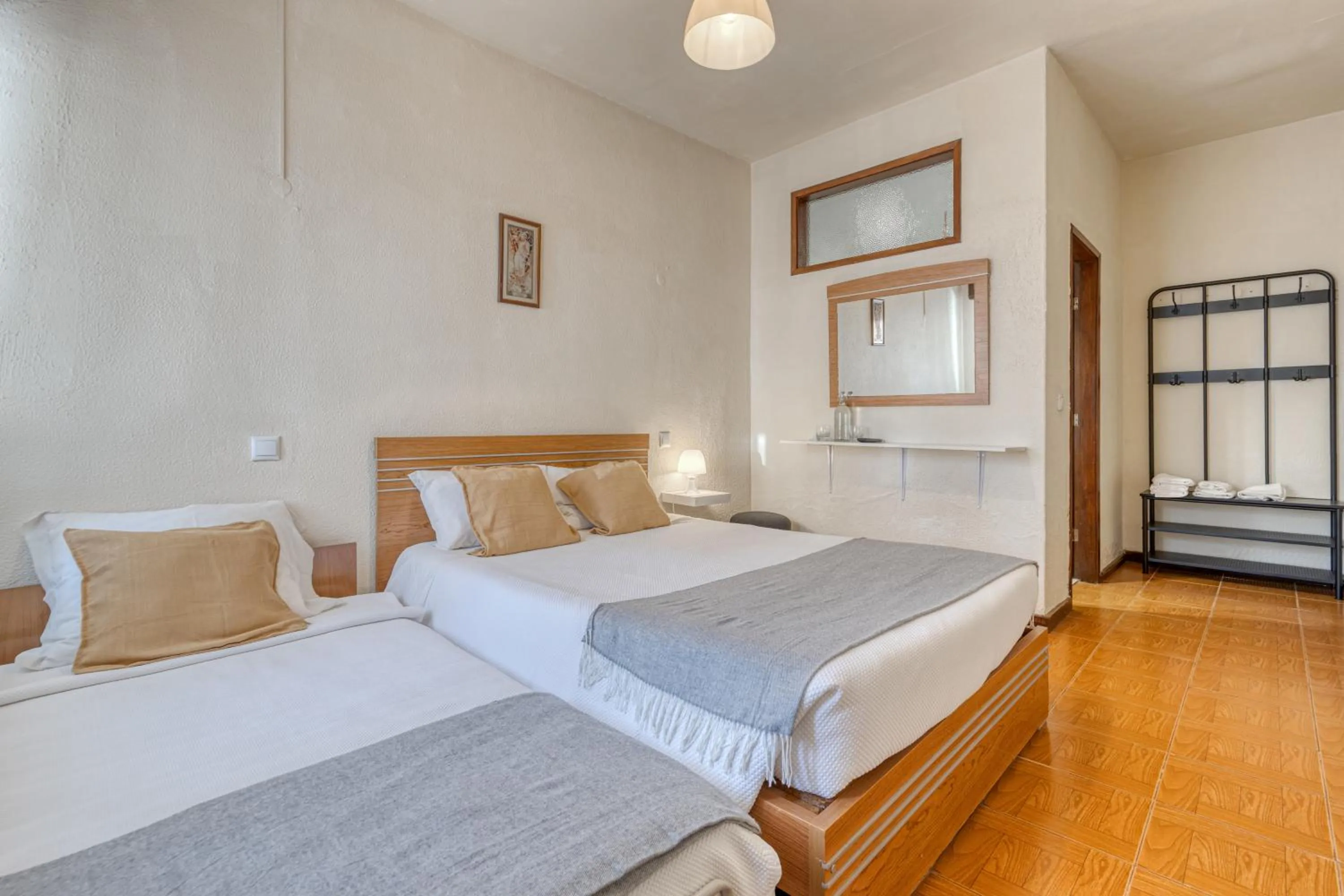 Bed in Hotel Borsalino