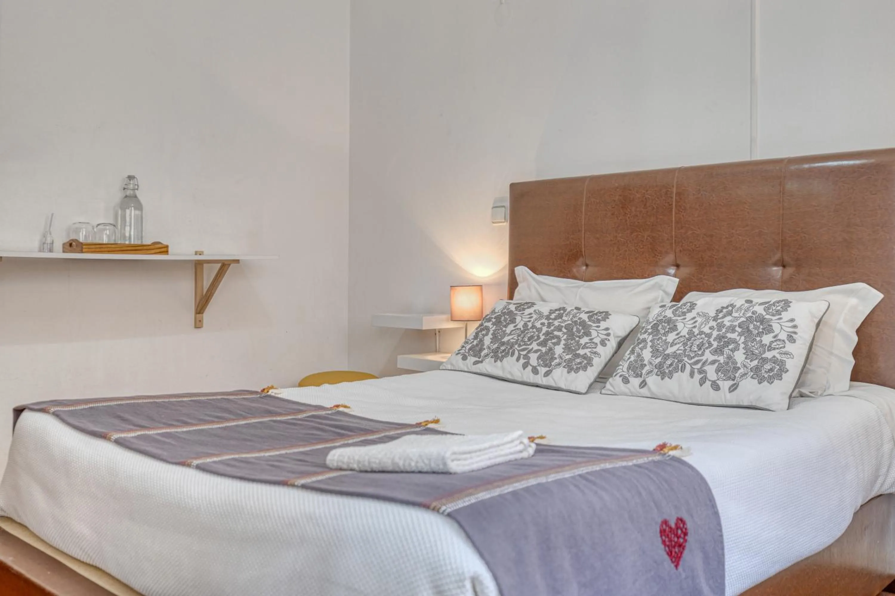 Bed in Hotel Borsalino