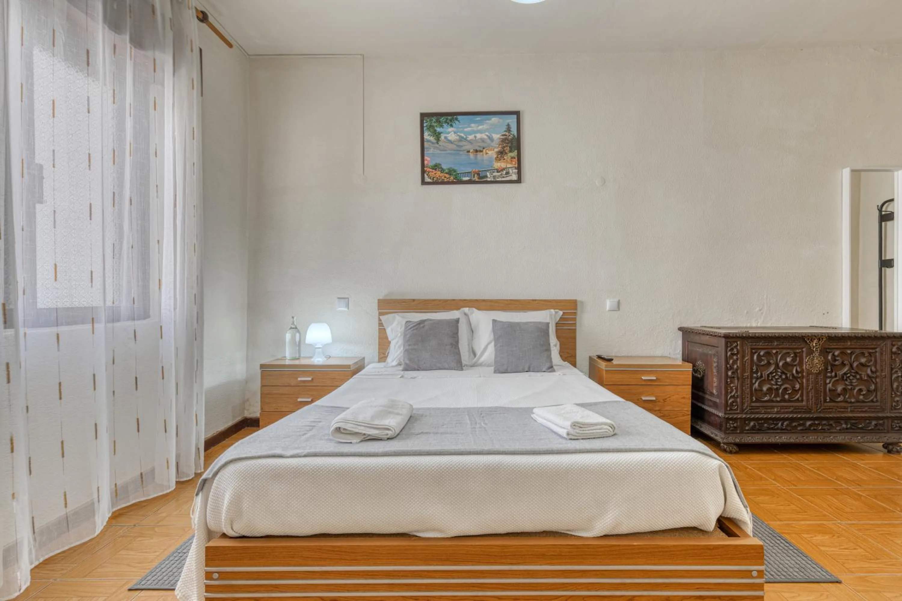 Bed in Hotel Borsalino