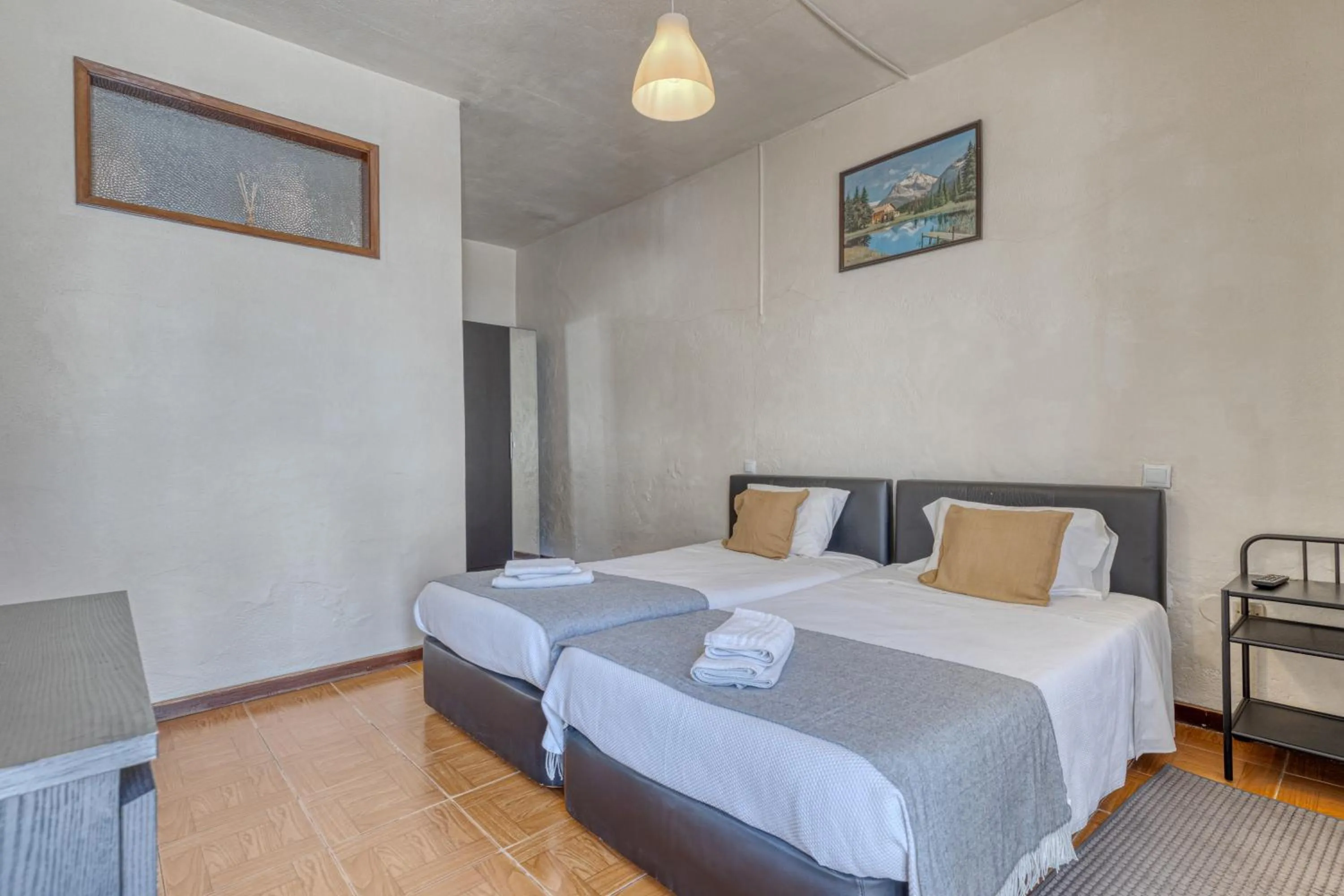 Bed in Hotel Borsalino