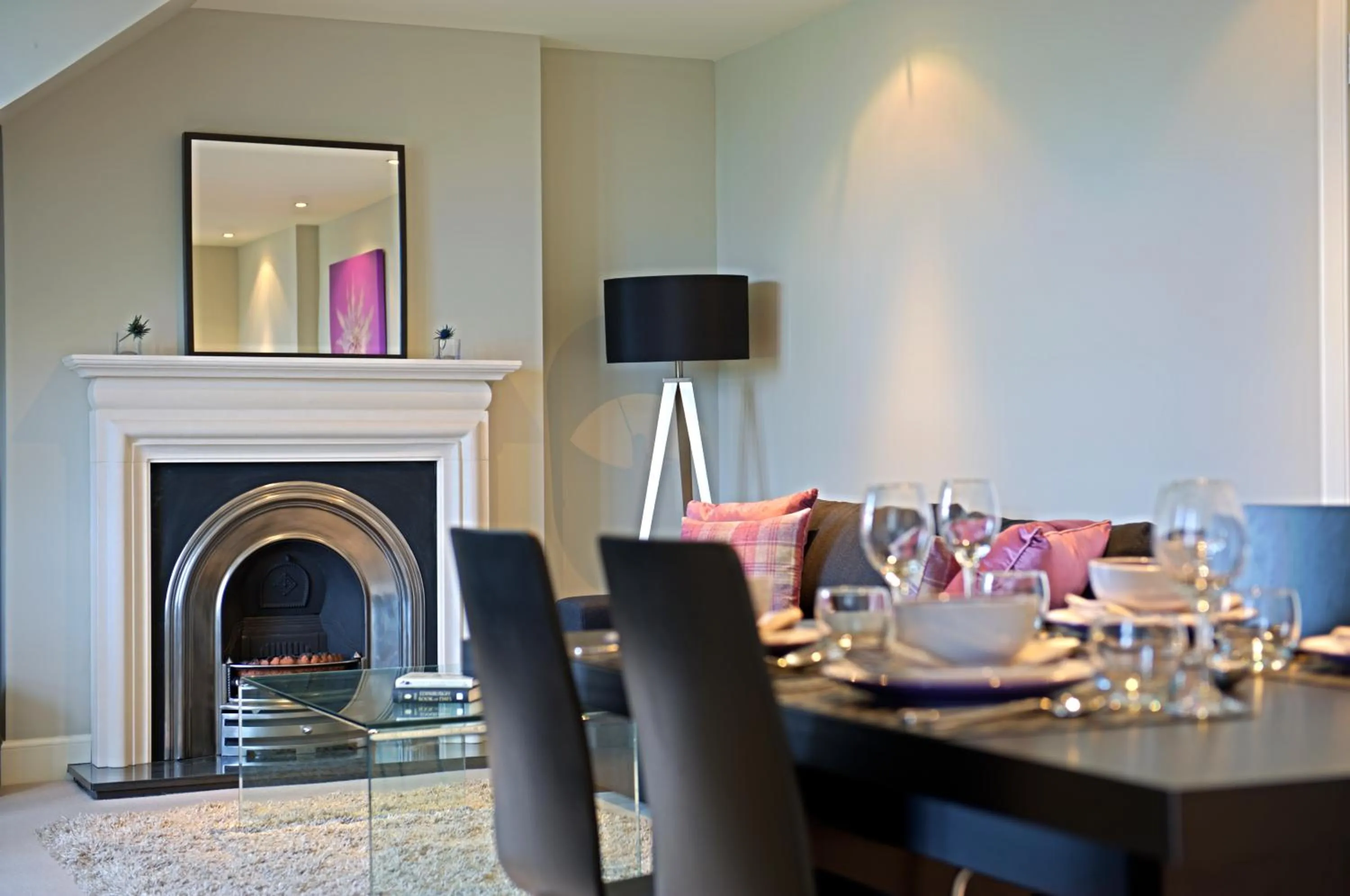 Dining area in Destiny Scotland - Q-Residence