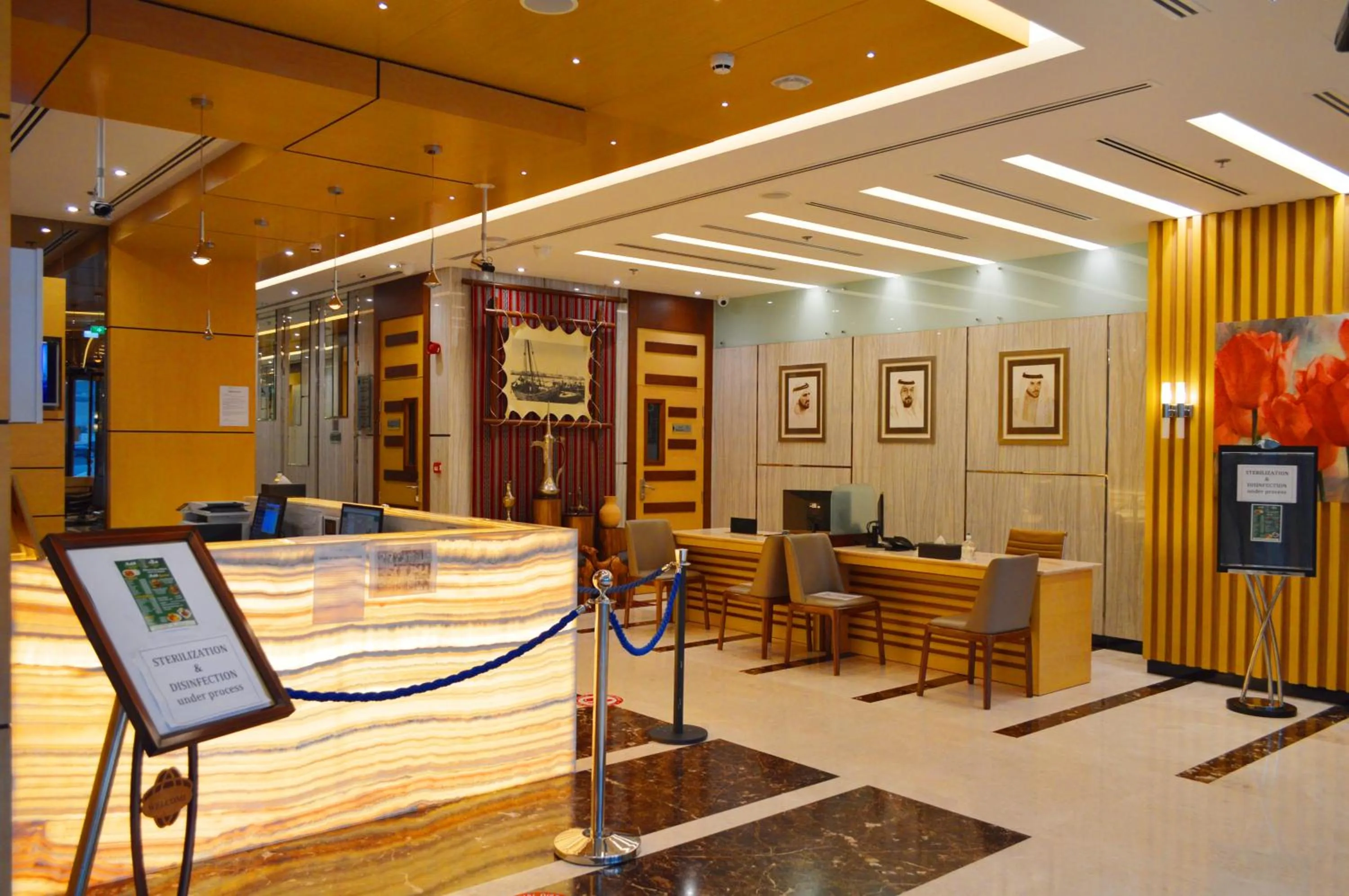 Lobby or reception in Tulip Al Barsha Hotel Apartment