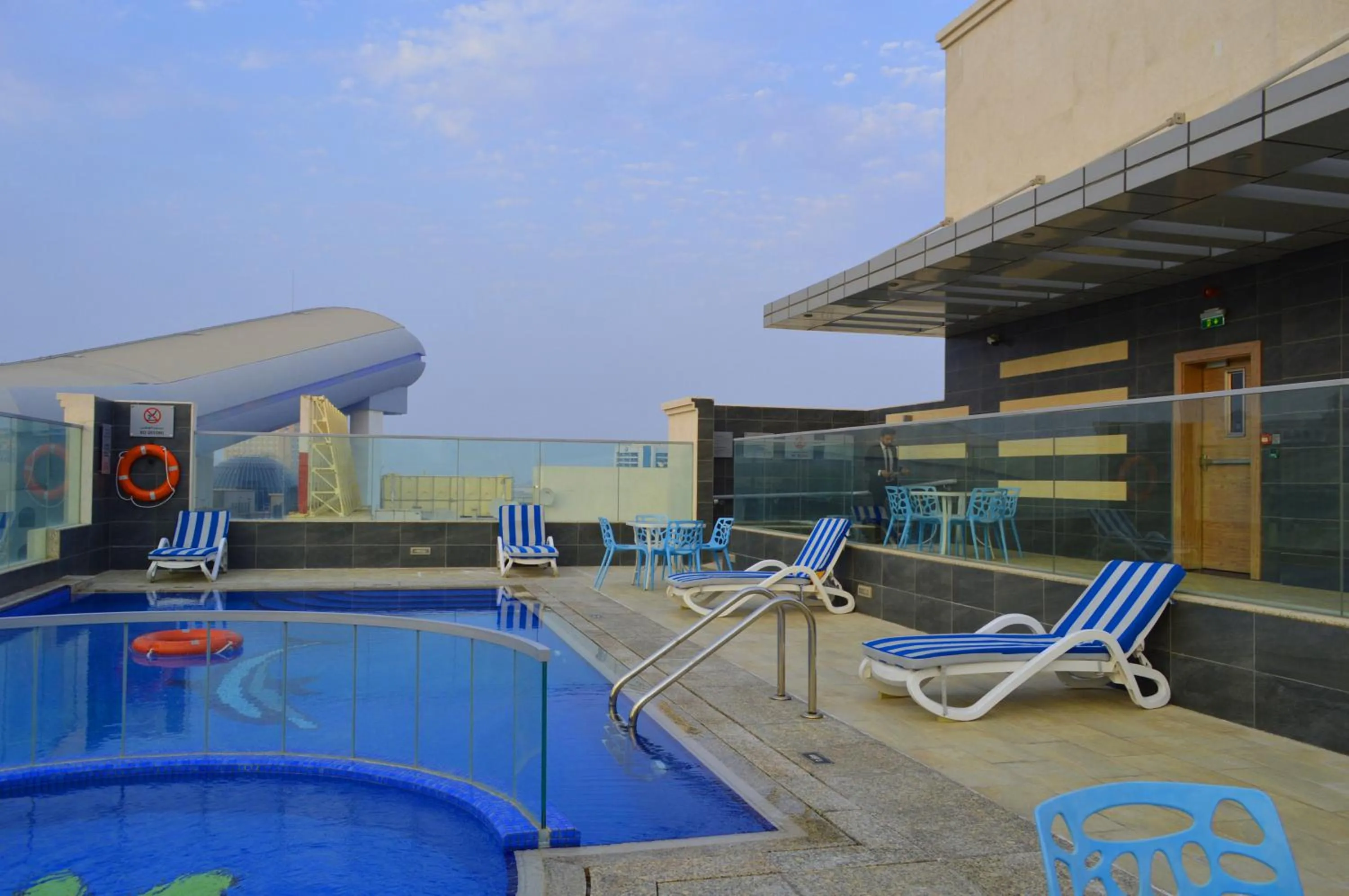 Swimming pool in Tulip Al Barsha Hotel Apartment