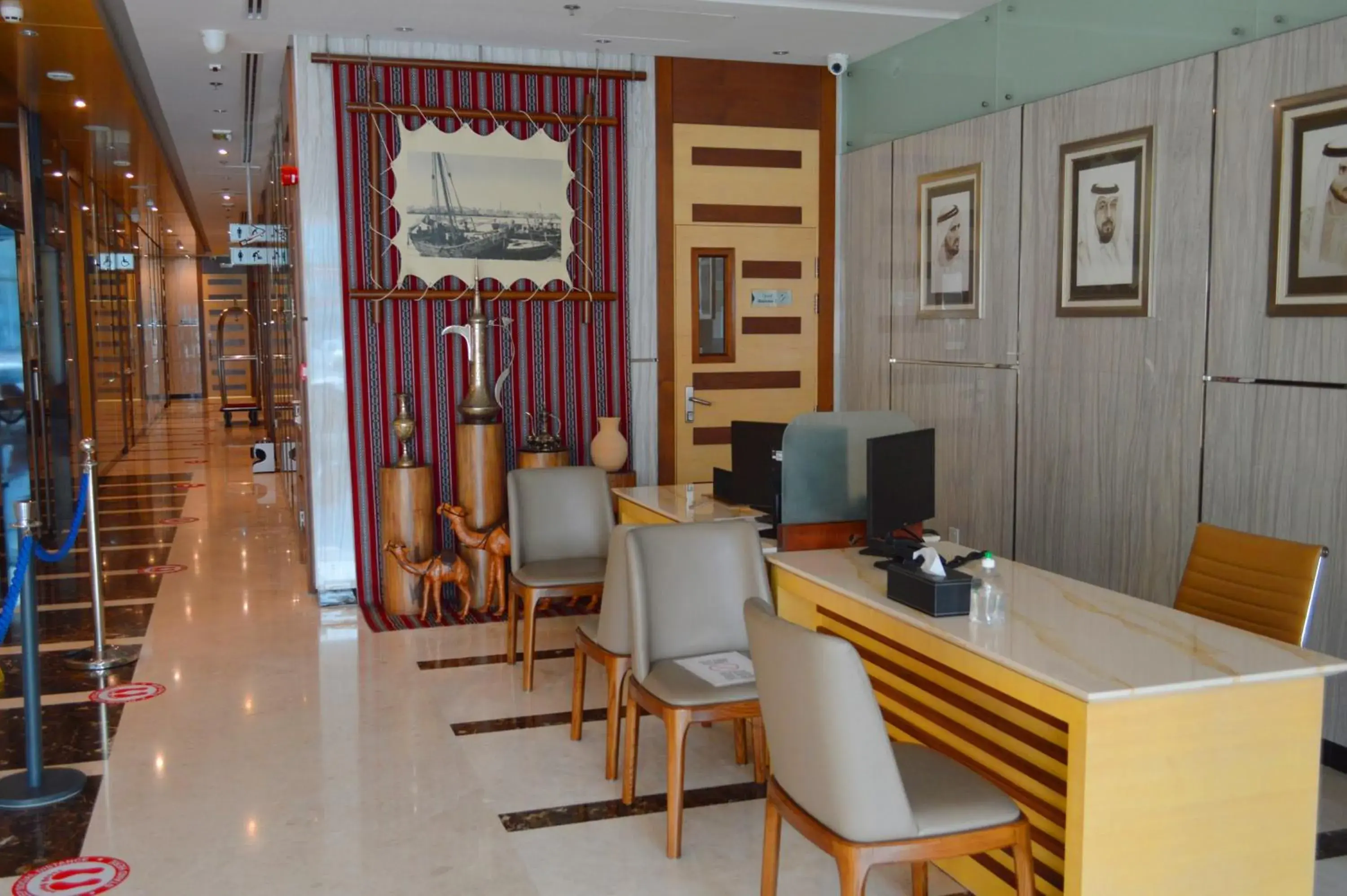 Lobby or reception in Tulip Al Barsha Hotel Apartment Lobby or reception in Tulip Al Barsha Hotel Apartment