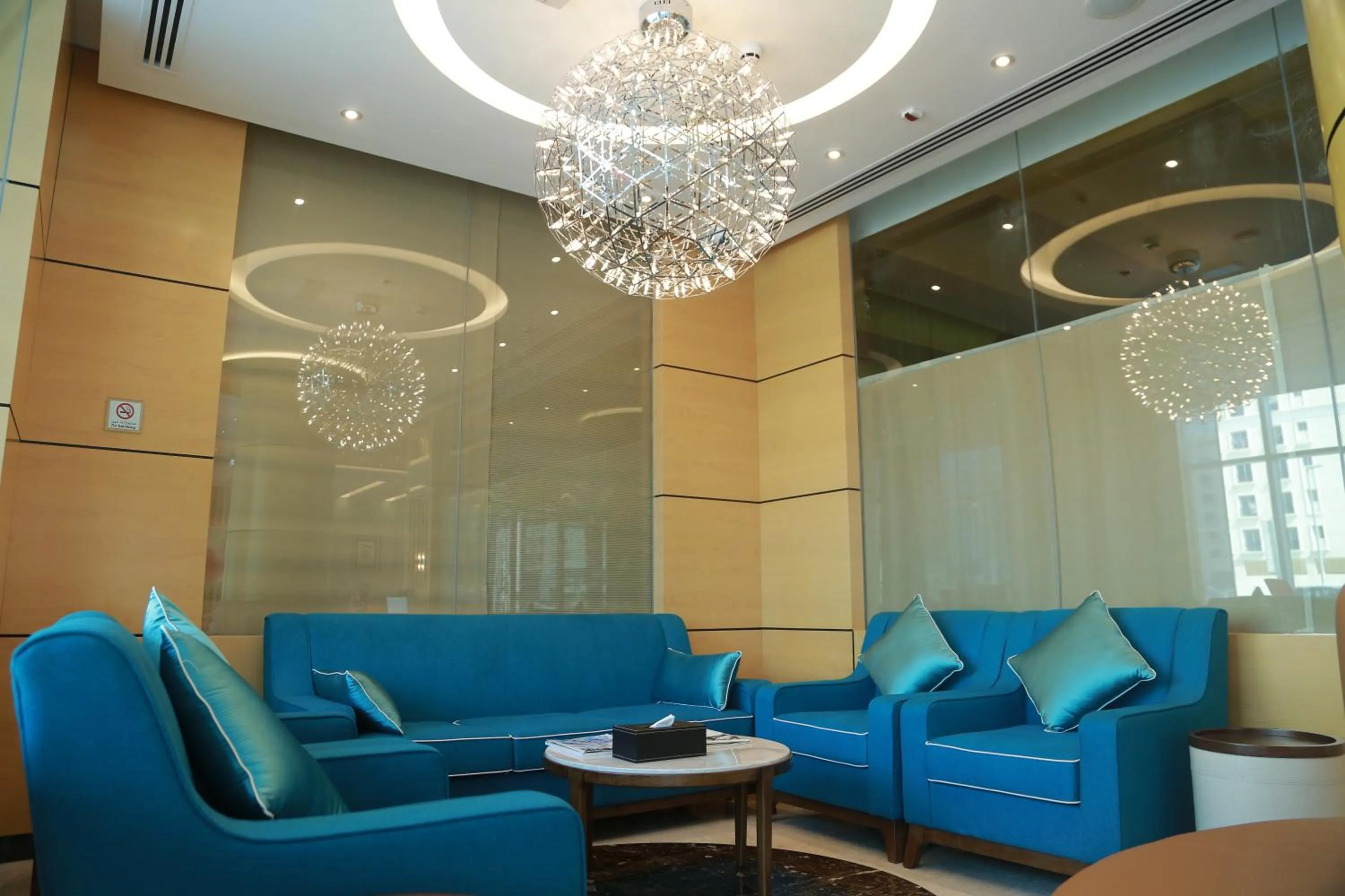 Lobby or reception in Tulip Al Barsha Hotel Apartment